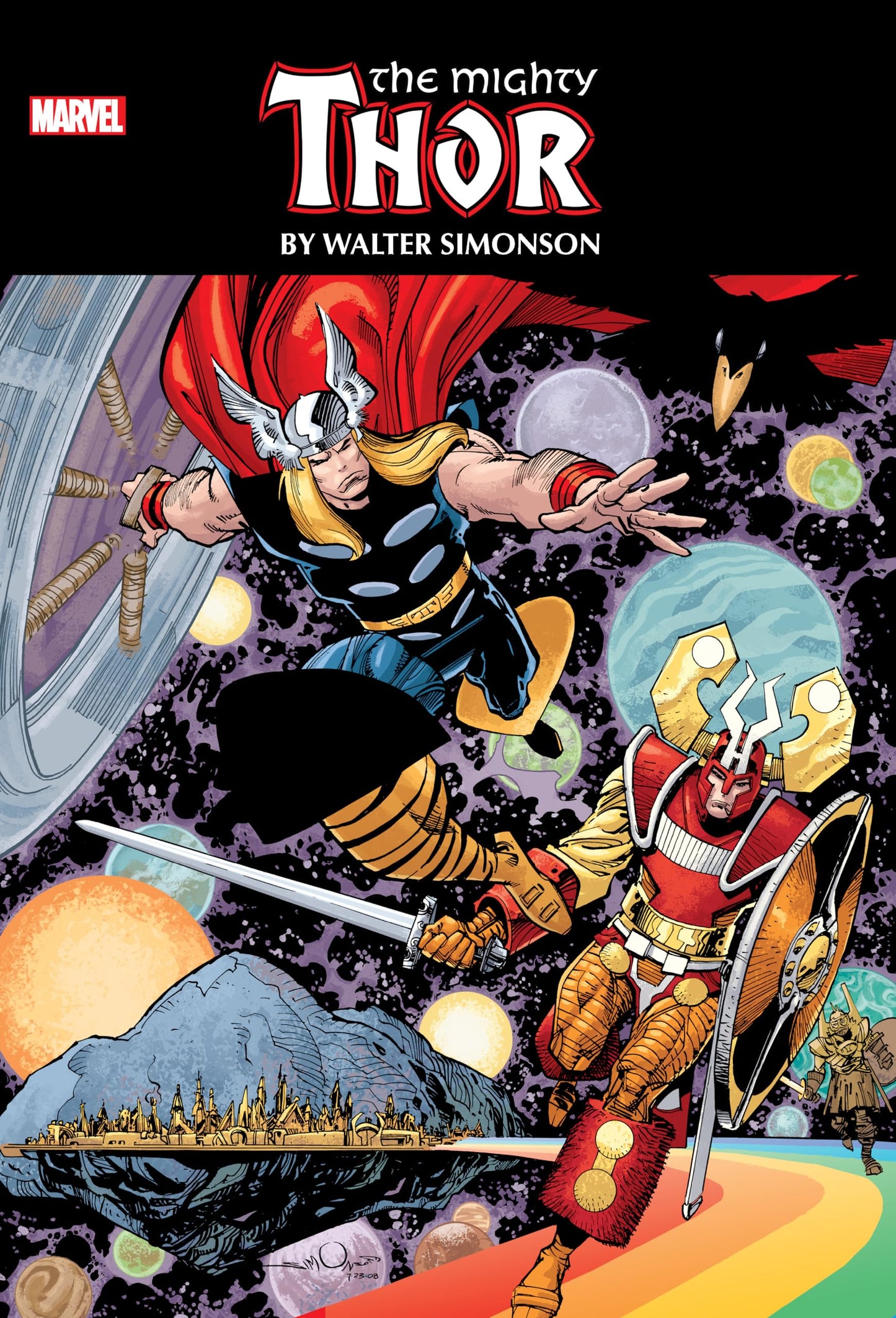 Libro: Thor By Walter Simonson Omnibus Simonson Thor & Balder The Brave Cover [New Printing 2]