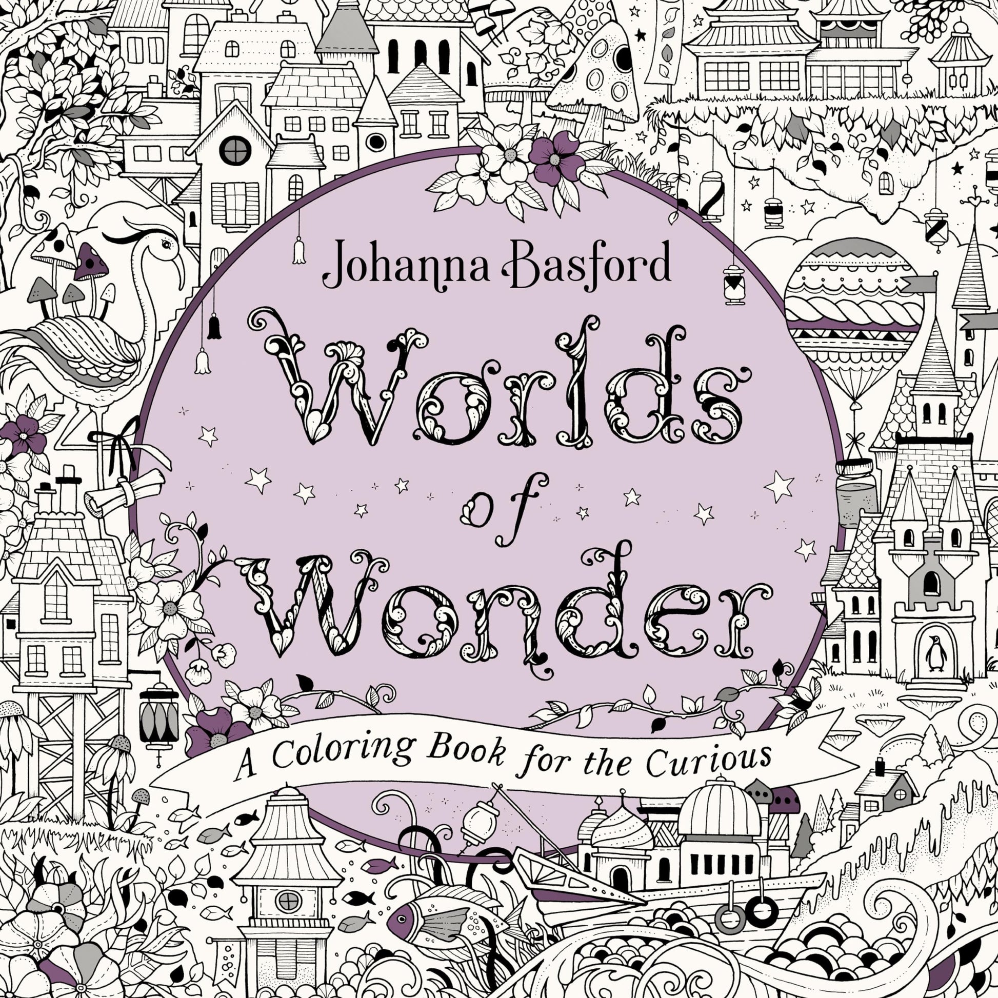Libro: Worlds of Wonder: A Coloring Book for the Curious
