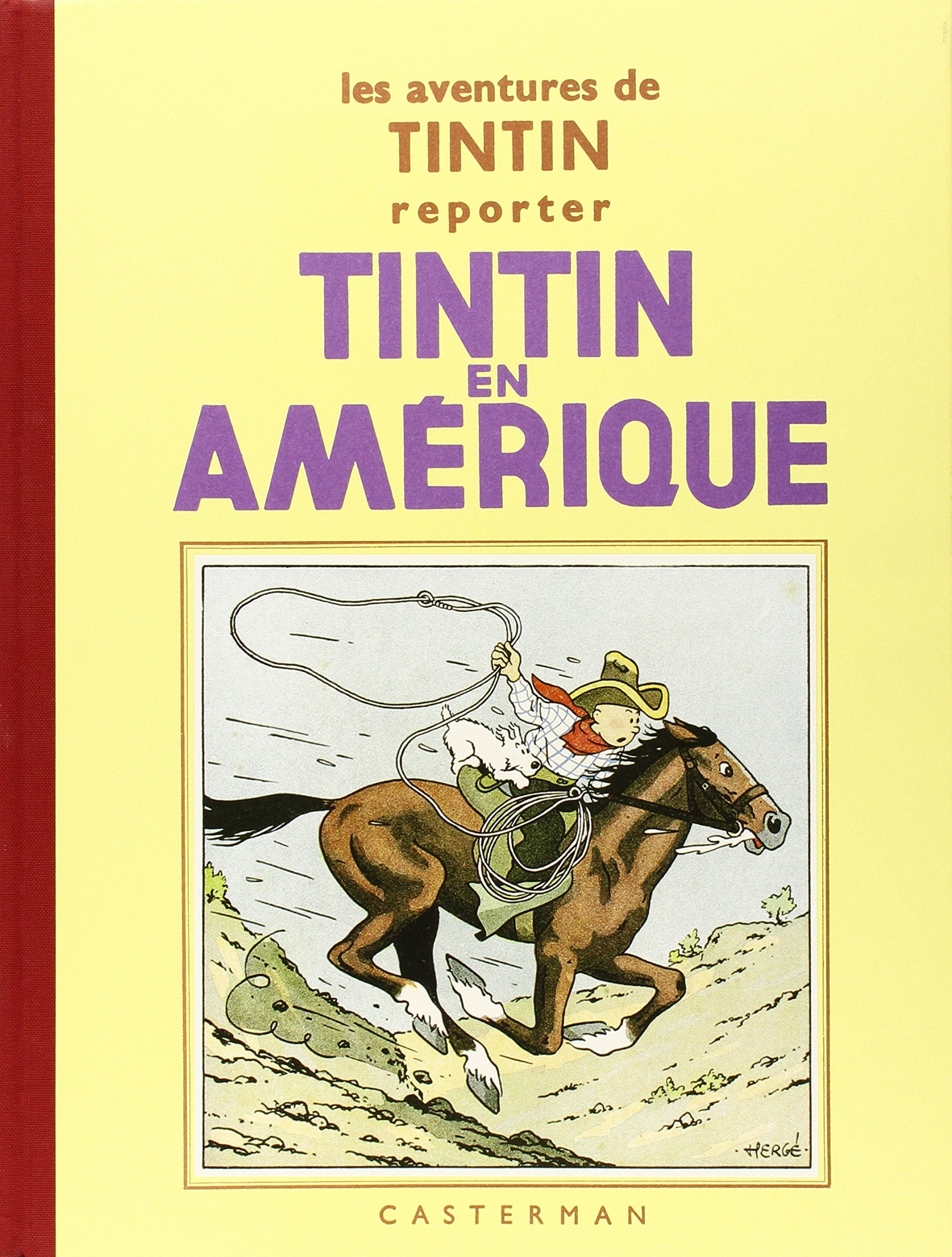 Libro: Tintin en Amérique