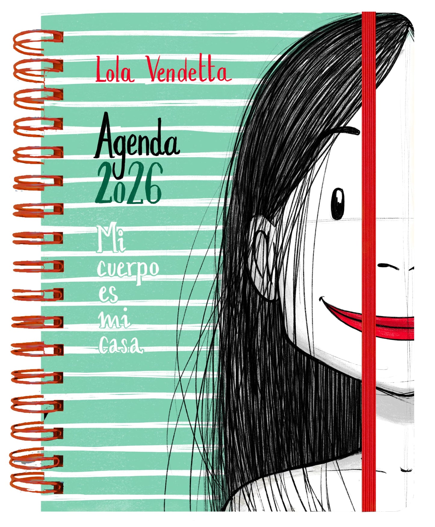 Libro: Agenda anual semanal 2026 Lola Vendetta