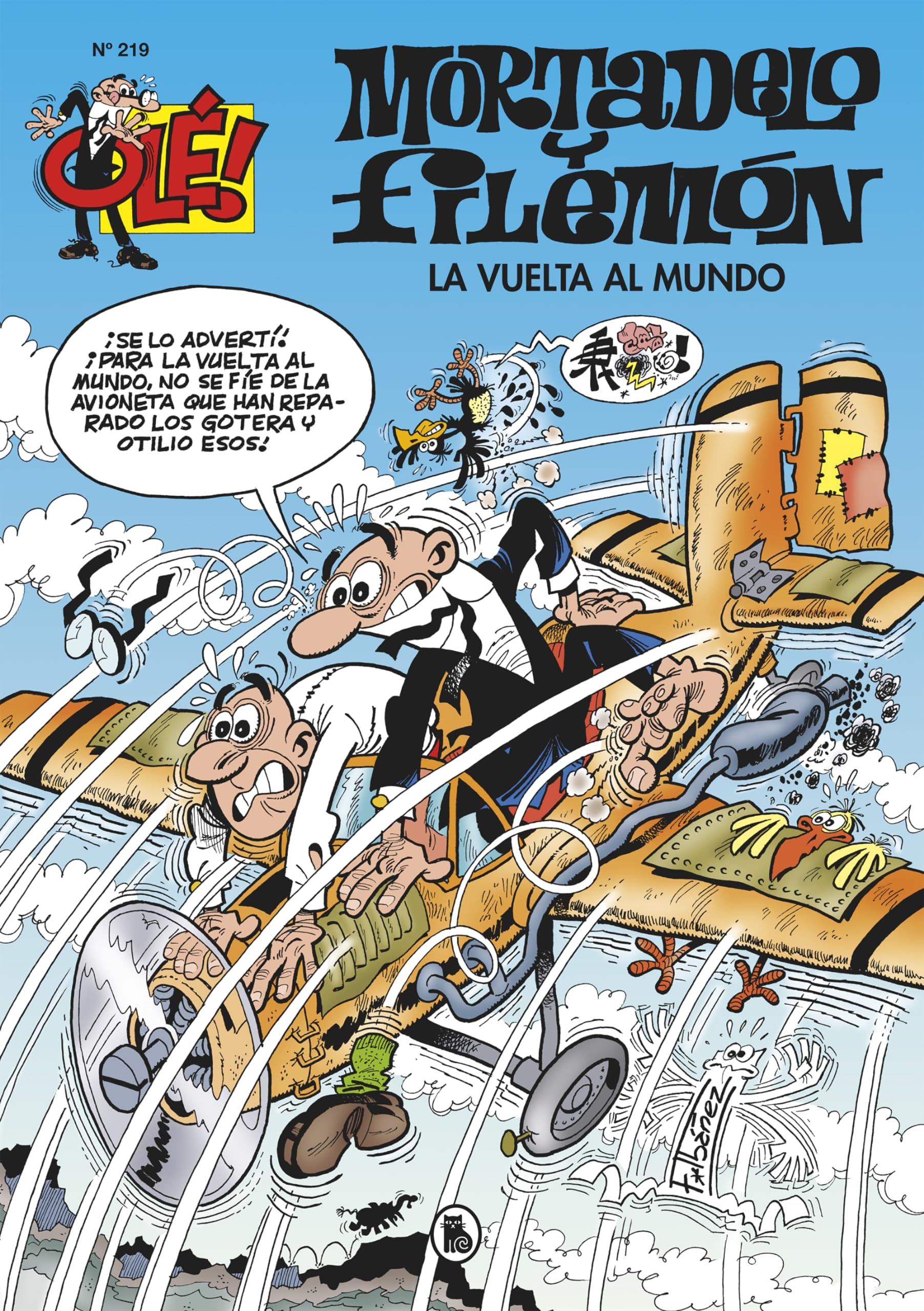 Mortadelo y Filemón. La vuelta al mundo (Olé! Mortadelo 219) (Bruguera Clásica)