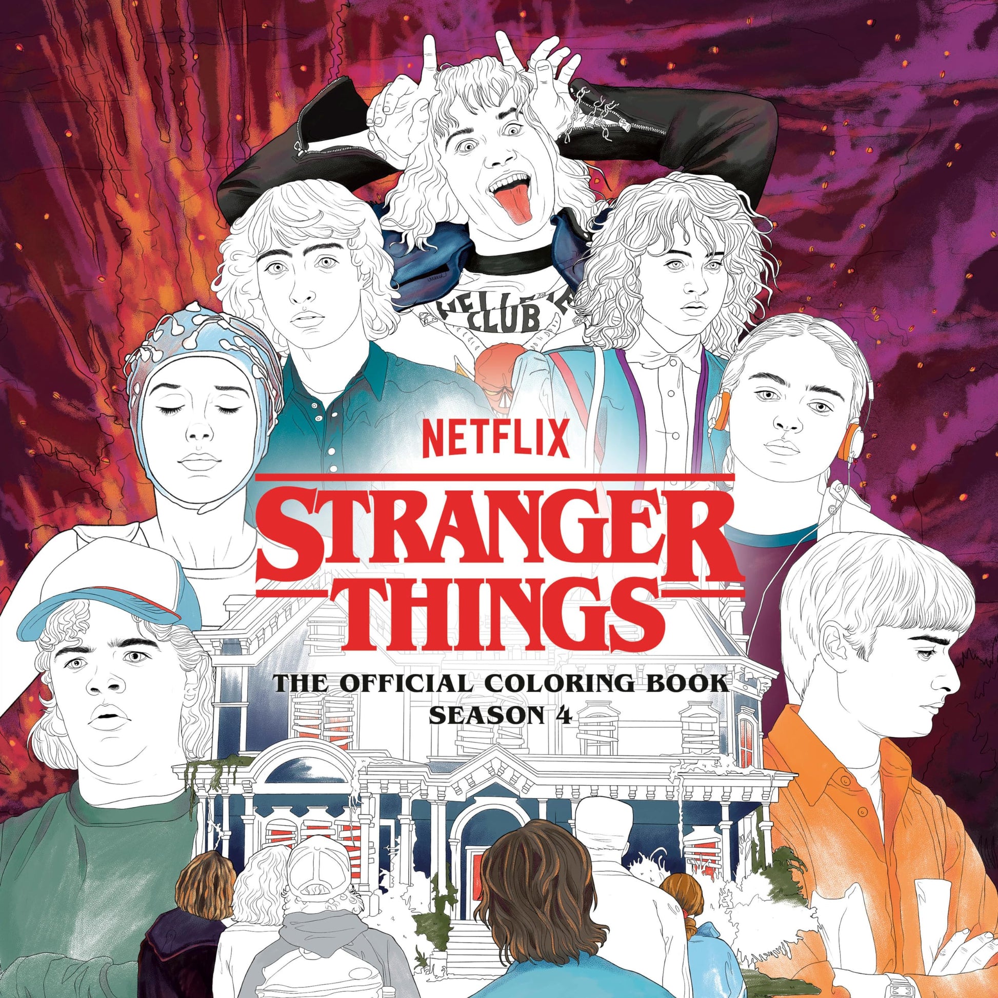 Libro: Stranger Things: The Official Coloring Book, Season 4