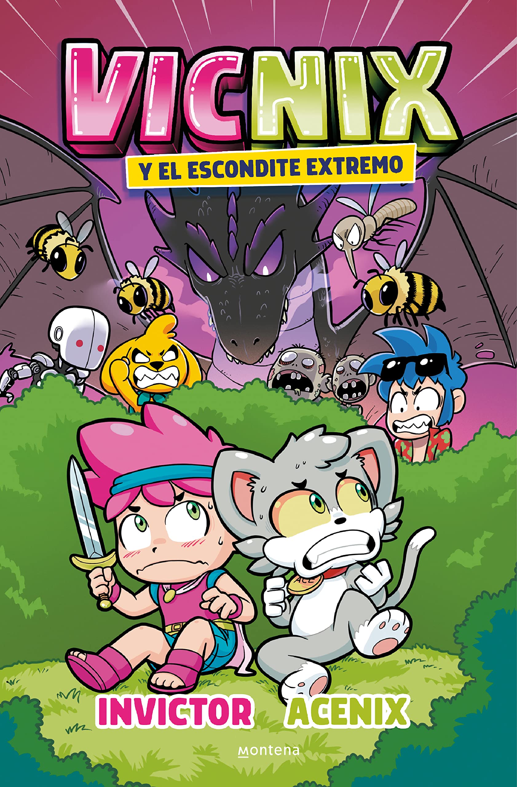 Libro: Vicnix y el escondite extremo (Invictor y Acenix 3) (Lo más visto)