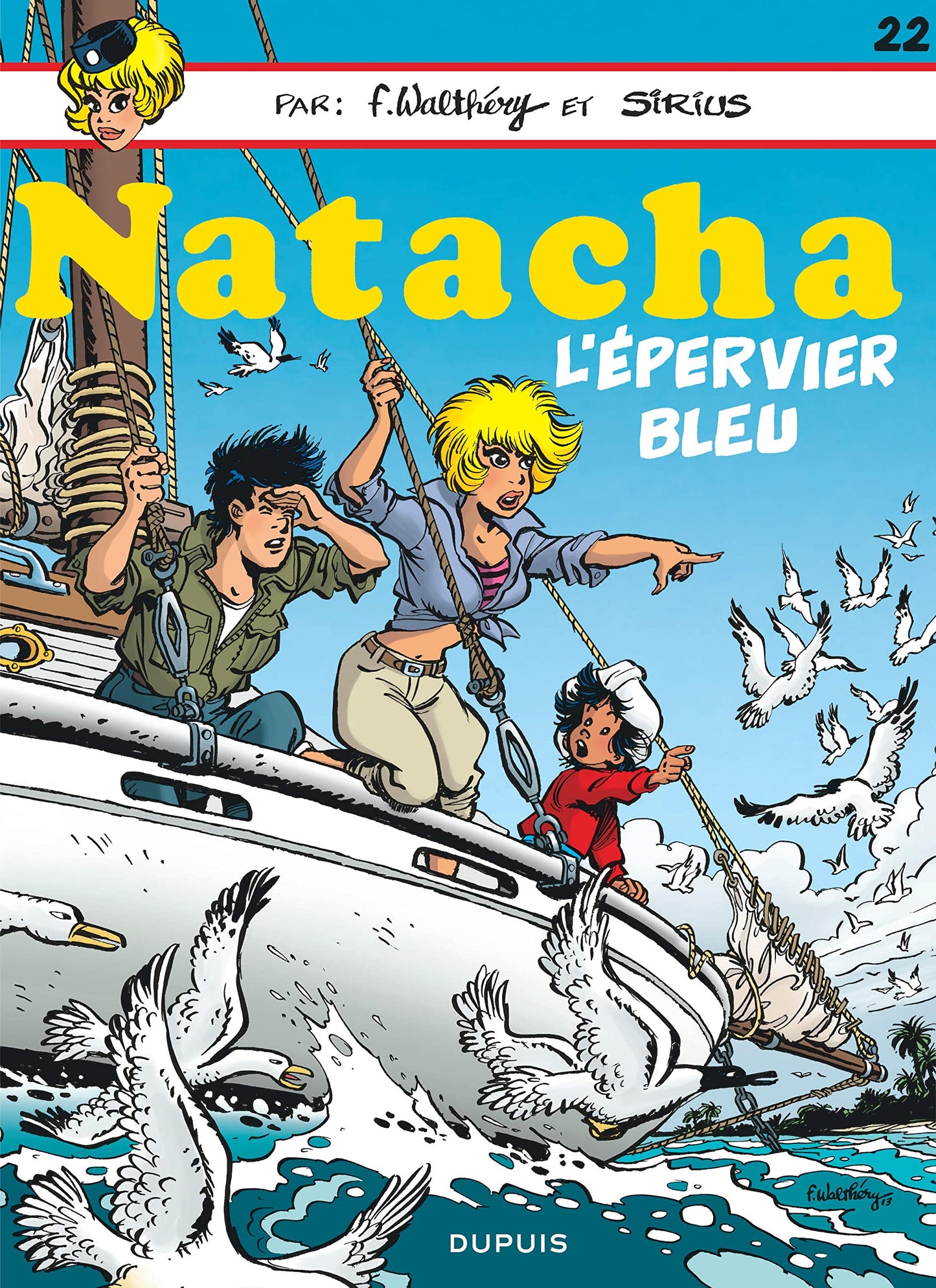 Libro: Natacha - Tome 22 - L'Epervier bleu