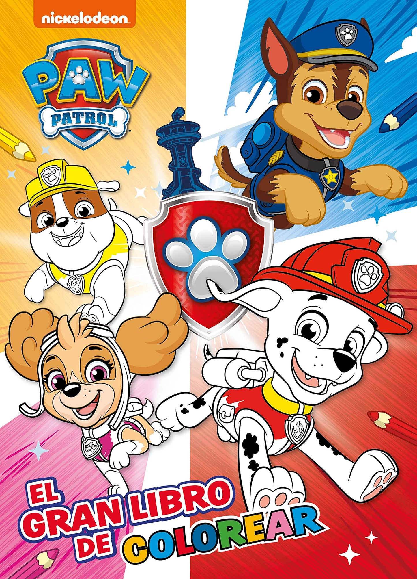 Libro: Paw Patrol | Patrulla Canina. Actividades - El gran libro de colorear (Nickelodeon)