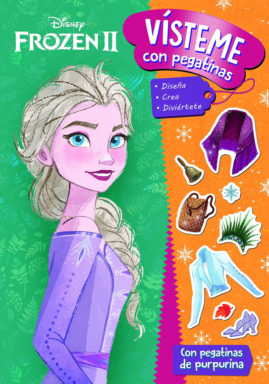 Frozen 2. Vísteme con pegatinas (Disney. Frozen 2)