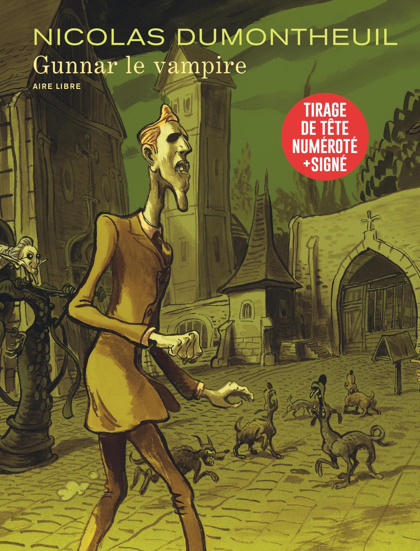 Gunnar le vampire: Tirage de tête signé (Aire Libre)
