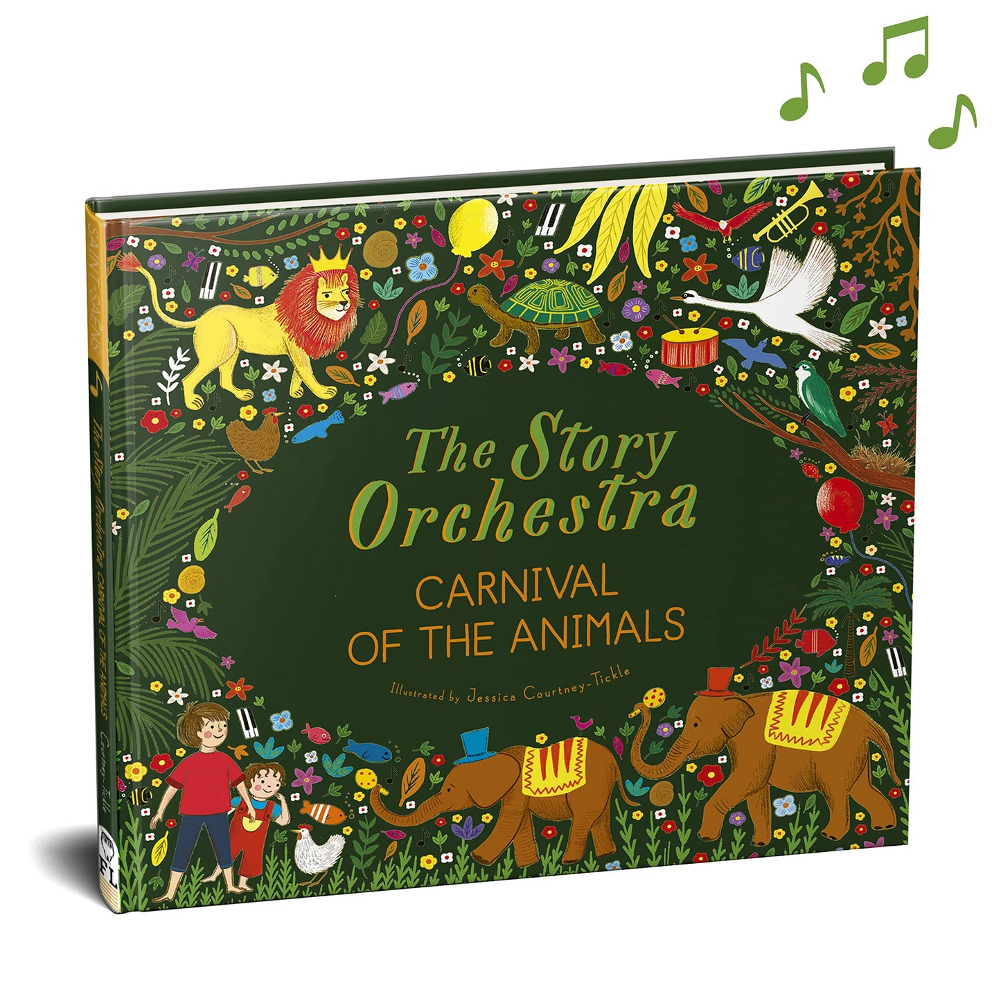 Libro: The Story Orchestra: Carnival of the Animals: Press the note to hear Saint-Saëns' music (5)
