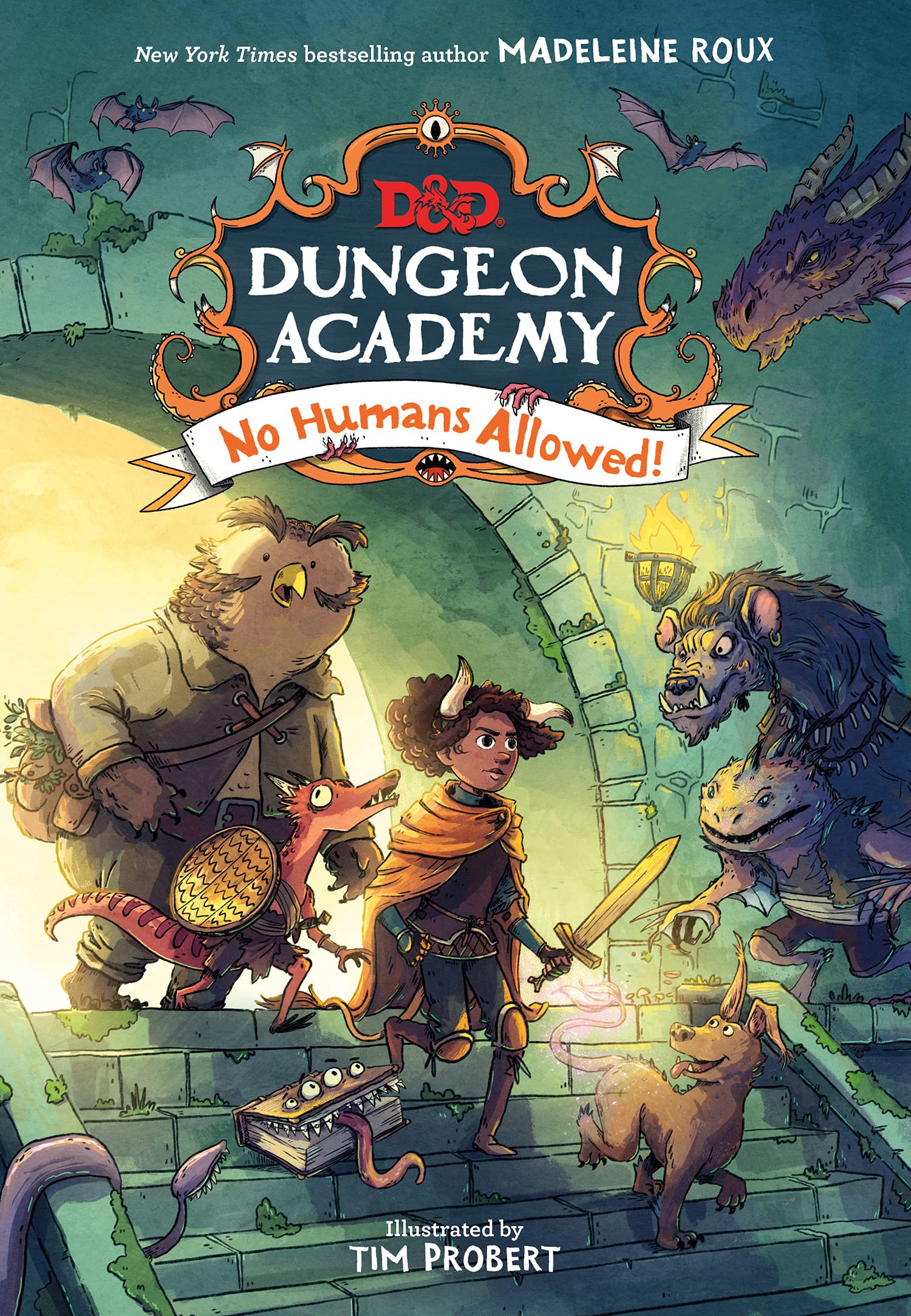 Libro: D&D Dungeon Academy No Humans Allowed