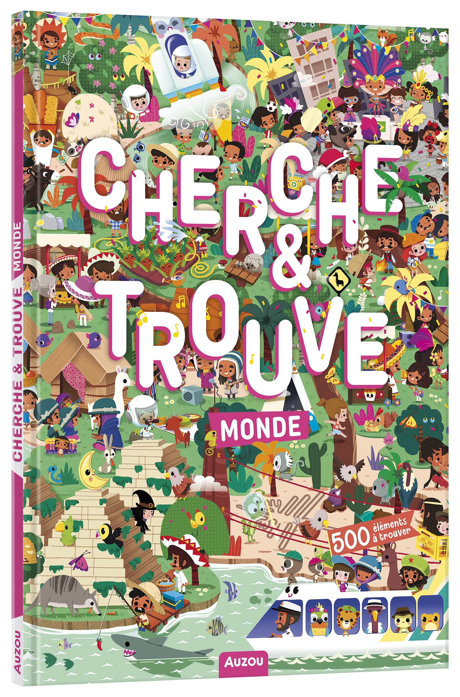 Libro: CHERCHE ET TROUVE - MONDE