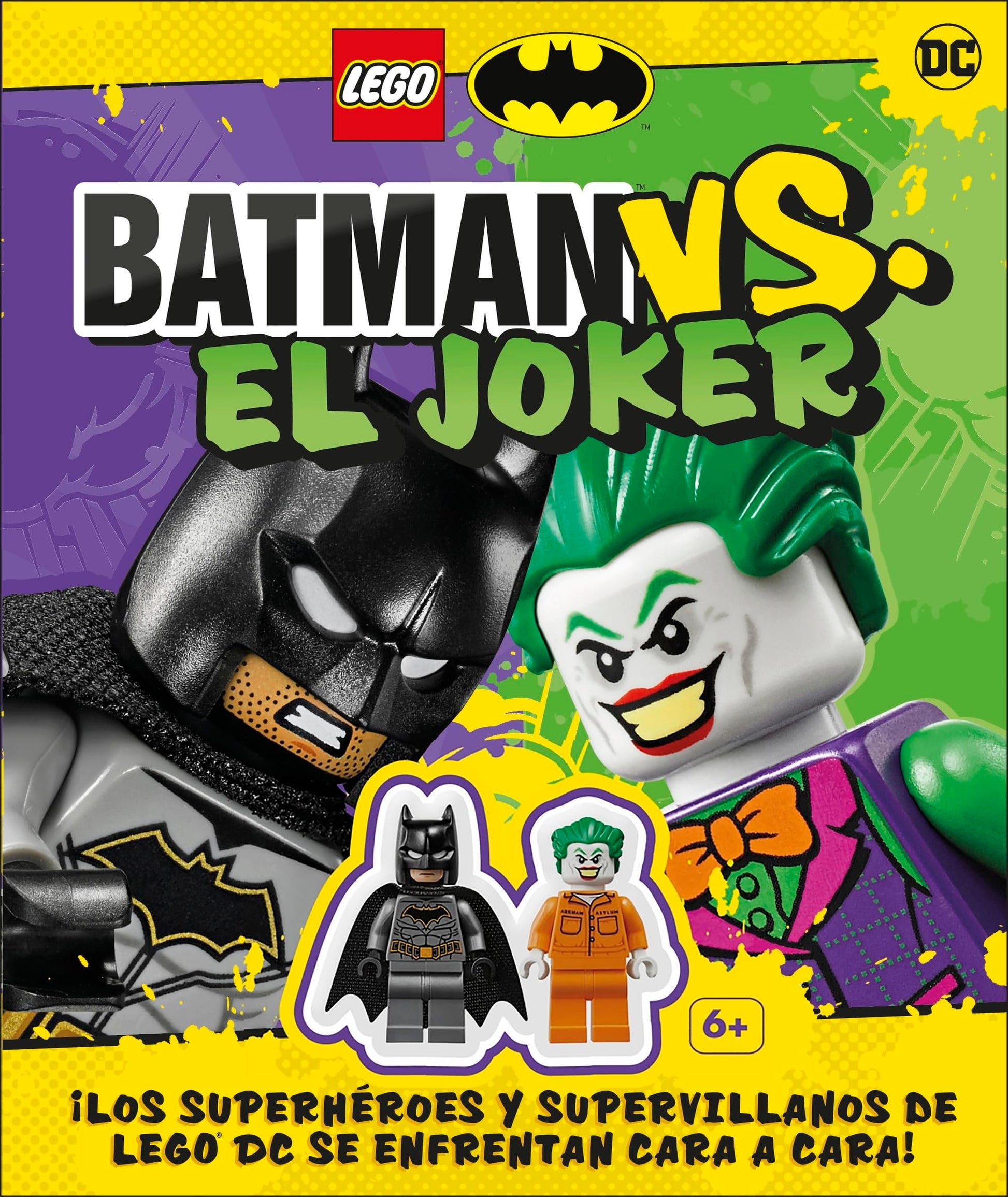 Libro: LEGO® Batman vs. El Joker: ¡Los superhéroes y supervillanos de LEGO® DC se enfrentan cara a cara!