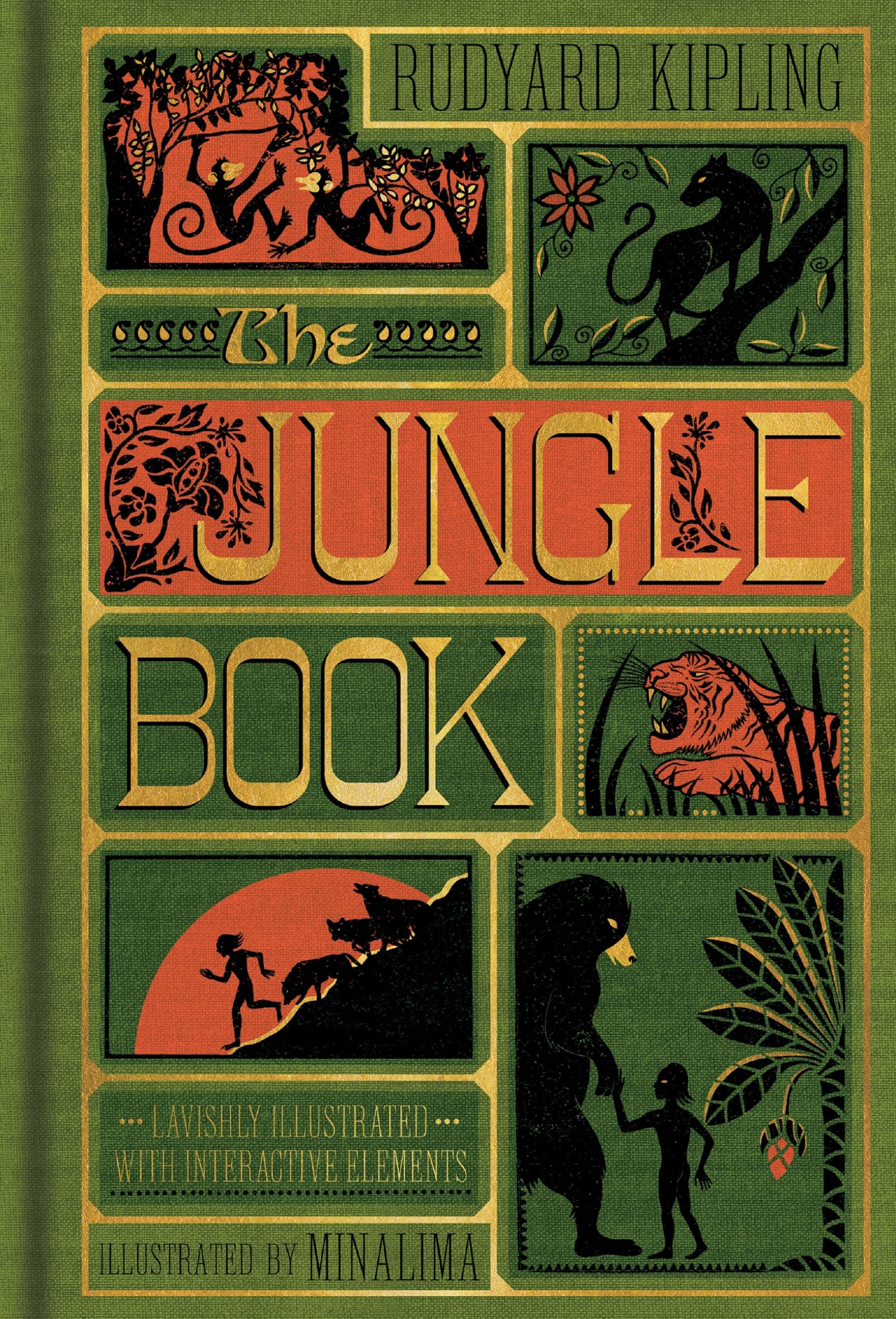 Libro: The Jungle Book (MinaLima Edition) (Illustrated with Interactive Elements)