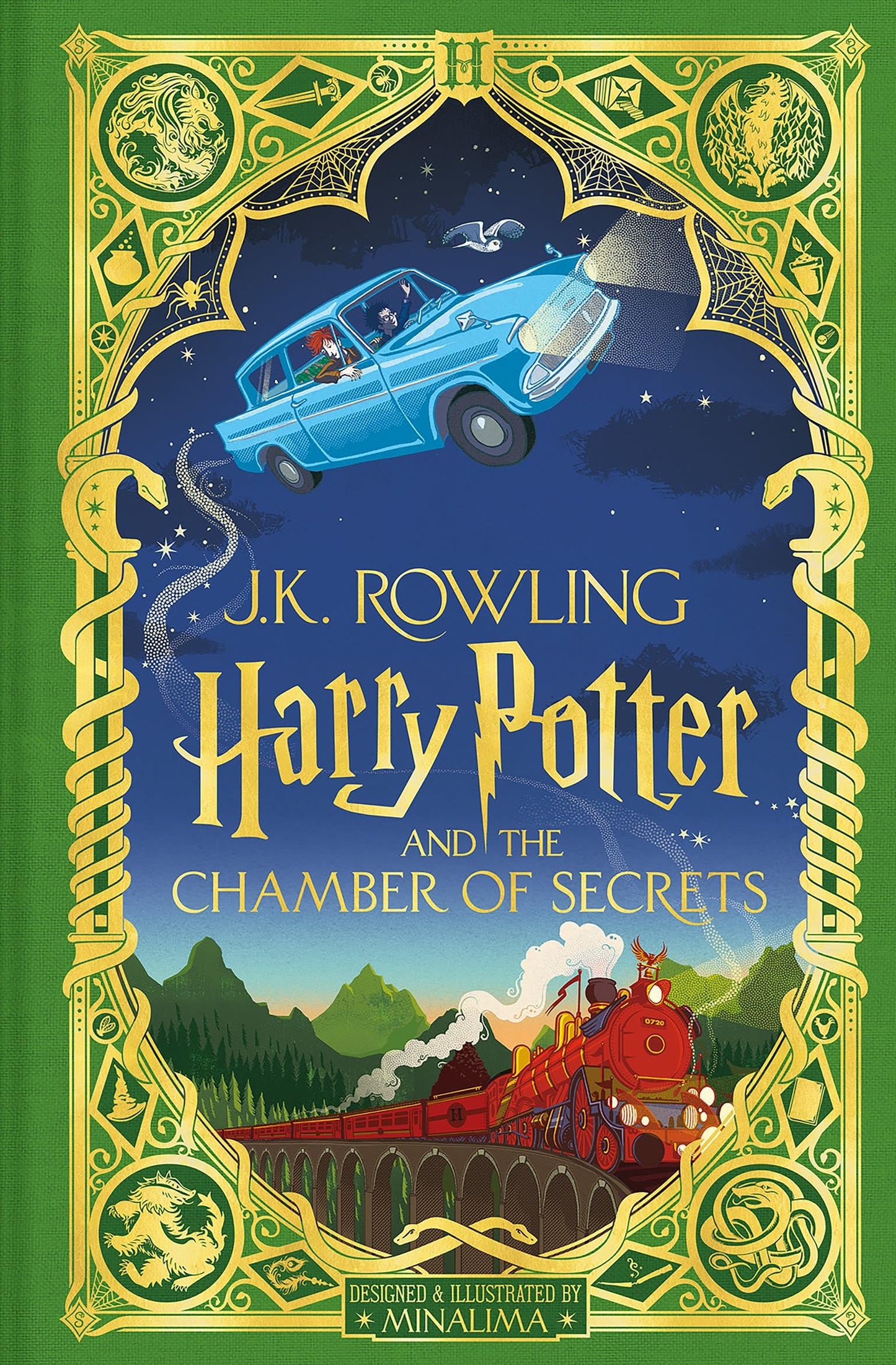Libro: Harry Potter and the Chamber of Secrets: MinaLima Edition: A sumptuously illustrated gift book with magical interactive surprises (Interactive Illustrated Edition)