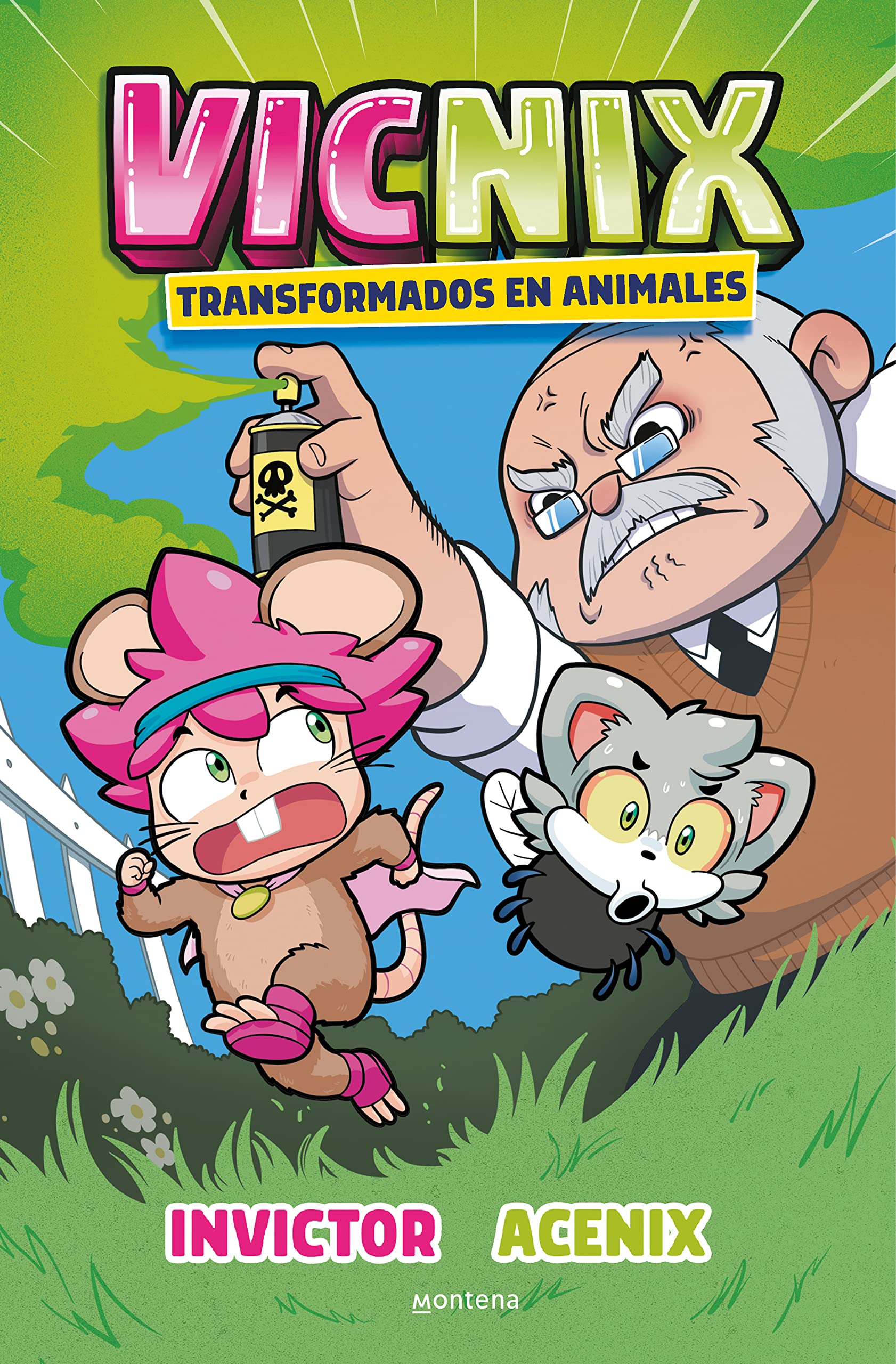Libro: Vicnix transformados en animales (Invictor y Acenix 4) (Lo más visto)