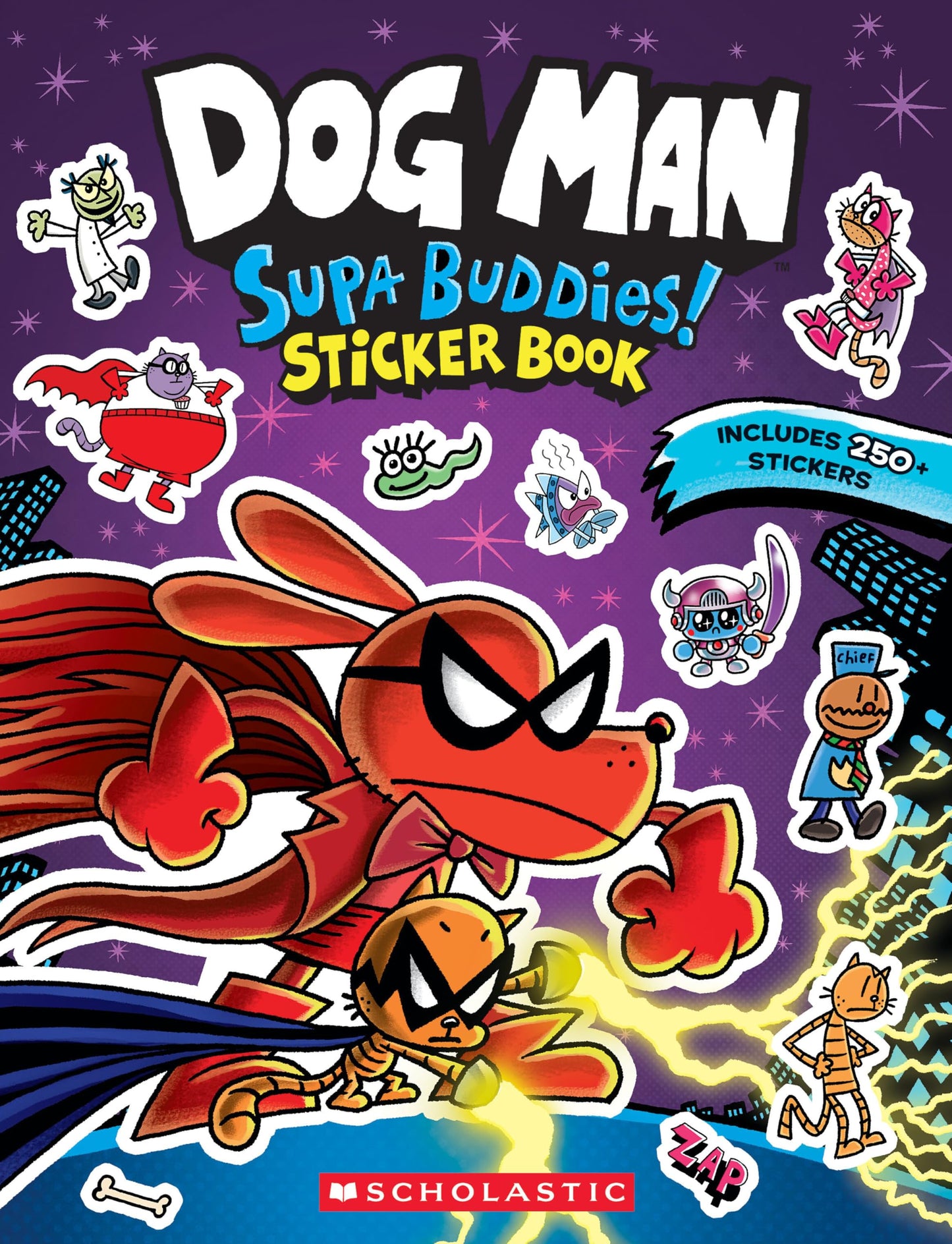 Libro: Dog Man: Supa Buddies Sticker Book (Dog Man Movie)