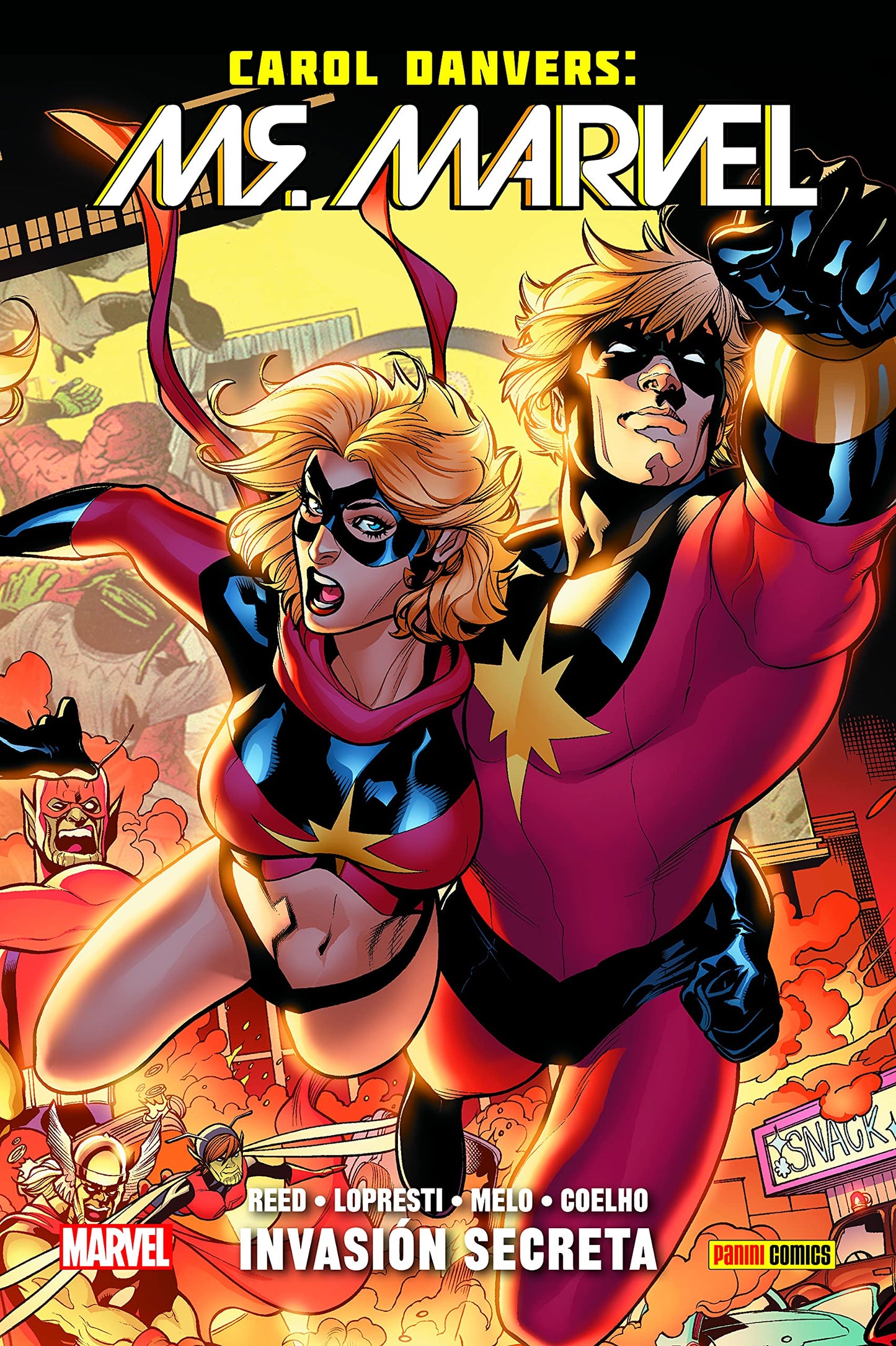 Libro: 100 % Marvel hc atemporales carol denvers. ms. marvel invasión secreta