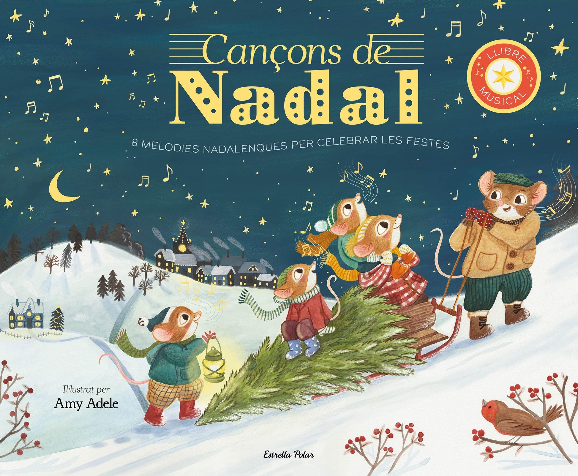 Cançons de Nadal. Llibre musical: 8 melodies nadalenques per celebrar les festes (Llibres de sons)