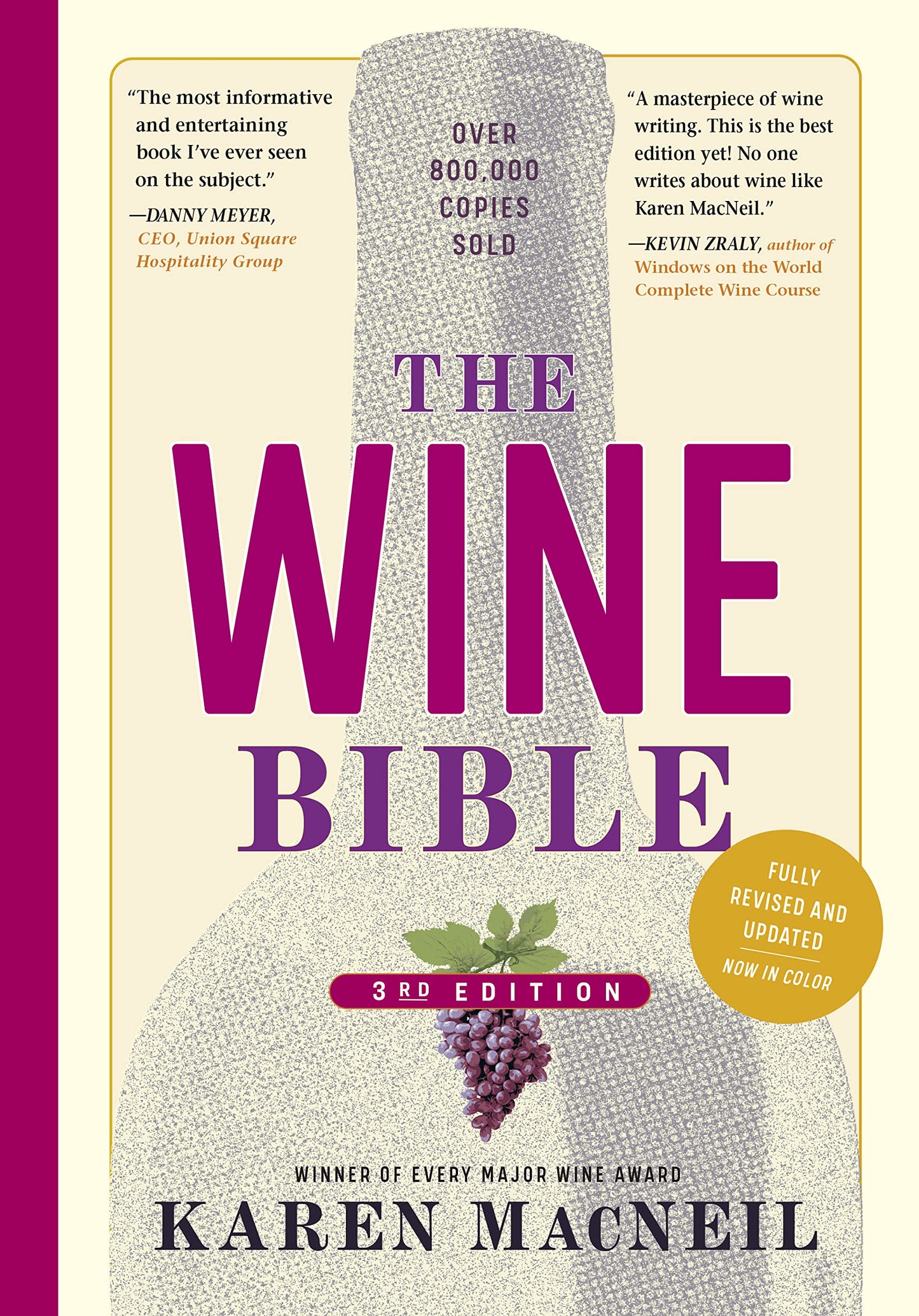 Libro: The Wine Bible, 3rd Edition (The Workman Bible Series)