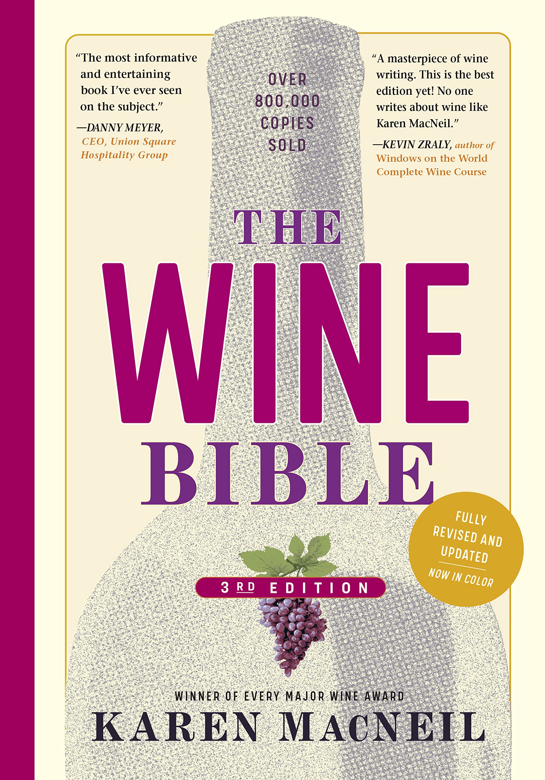 Libro: The Wine Bible, 3rd Edition (The Workman Bible Series)