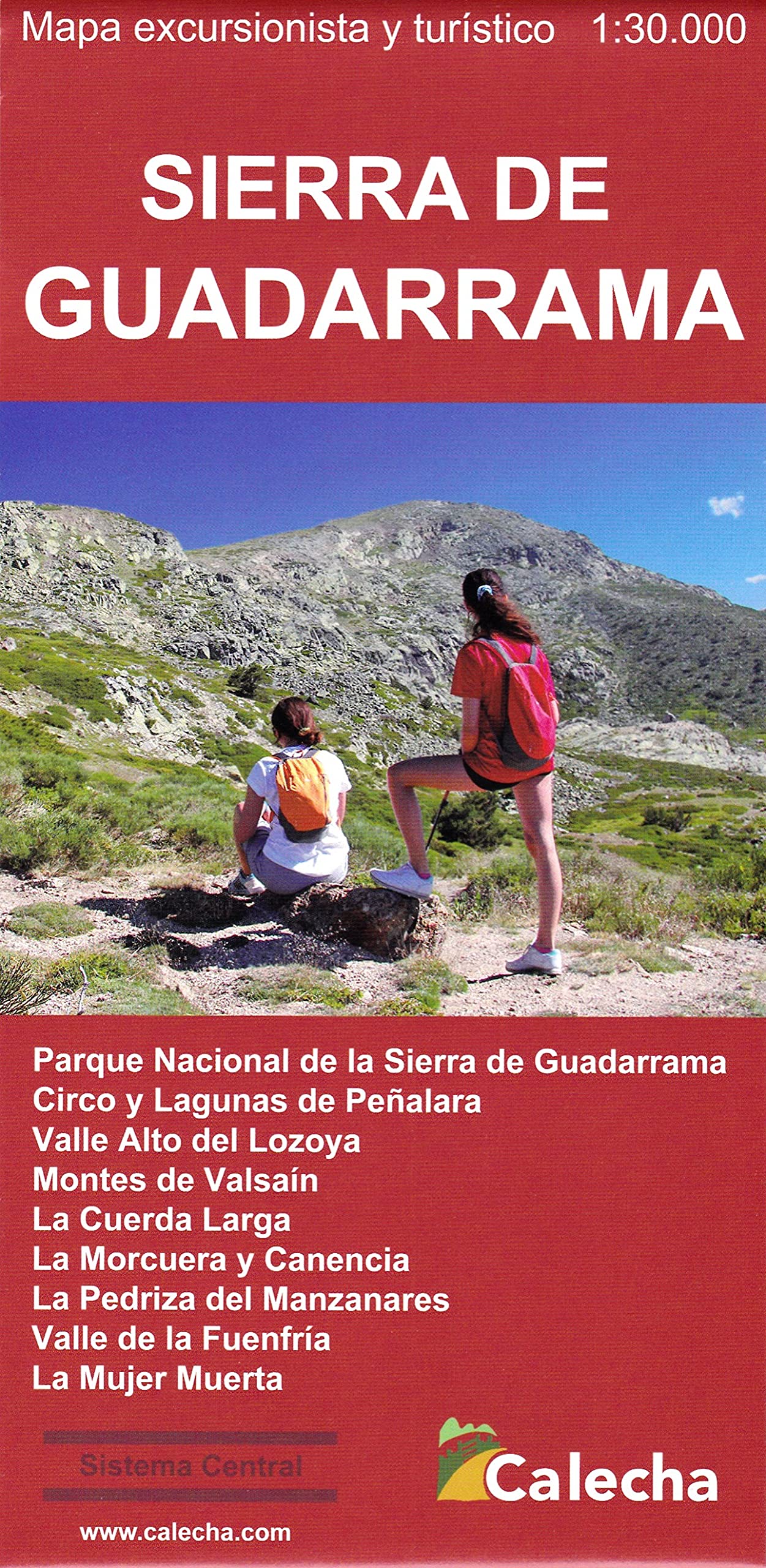 Libro: SIERRA DE GUADARRAMA. MAPA EXCURSIONISTA Y TURÍSTICO (GUIAS VIAJE)