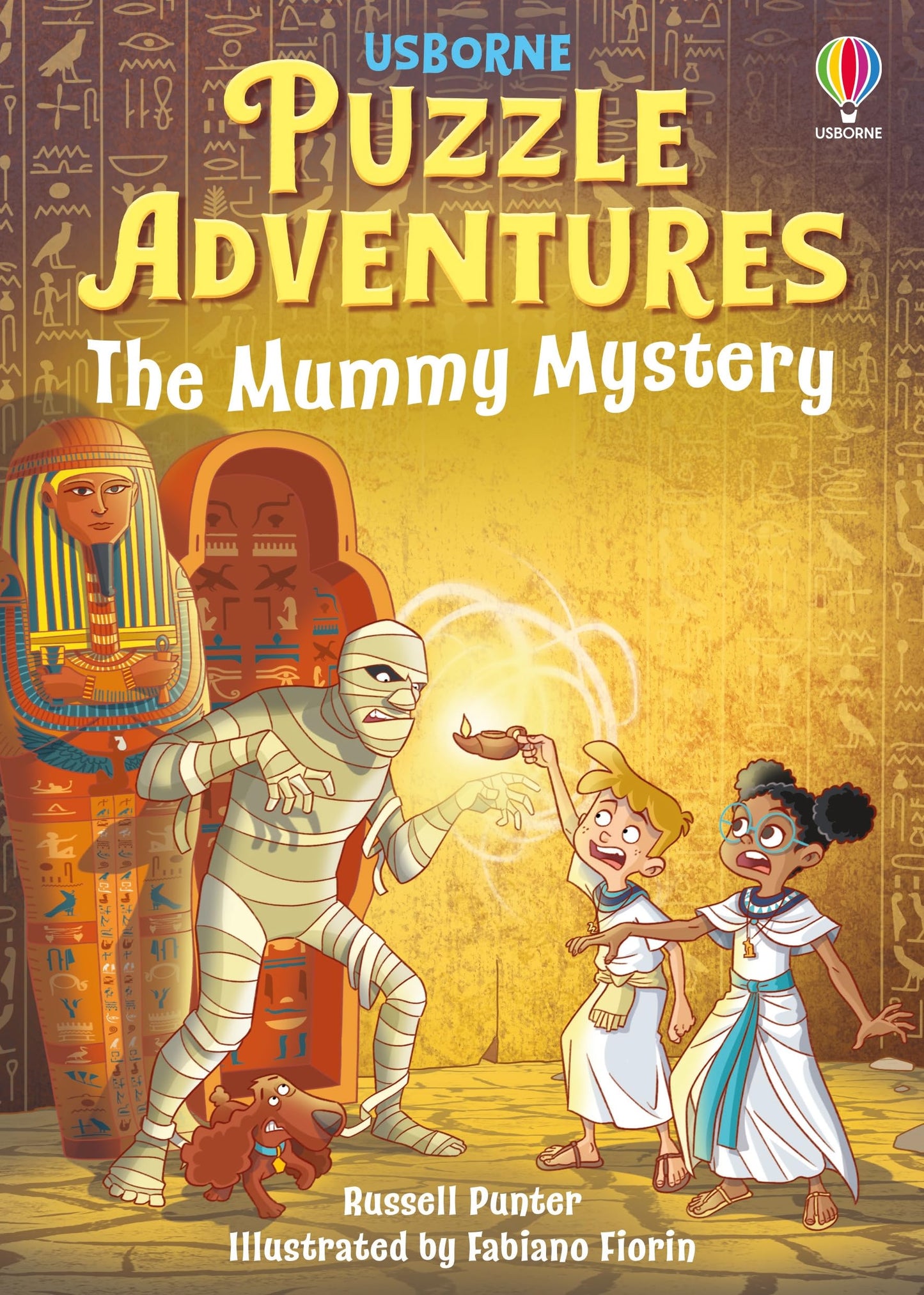Libro: Usborne The Mummy Mystery.