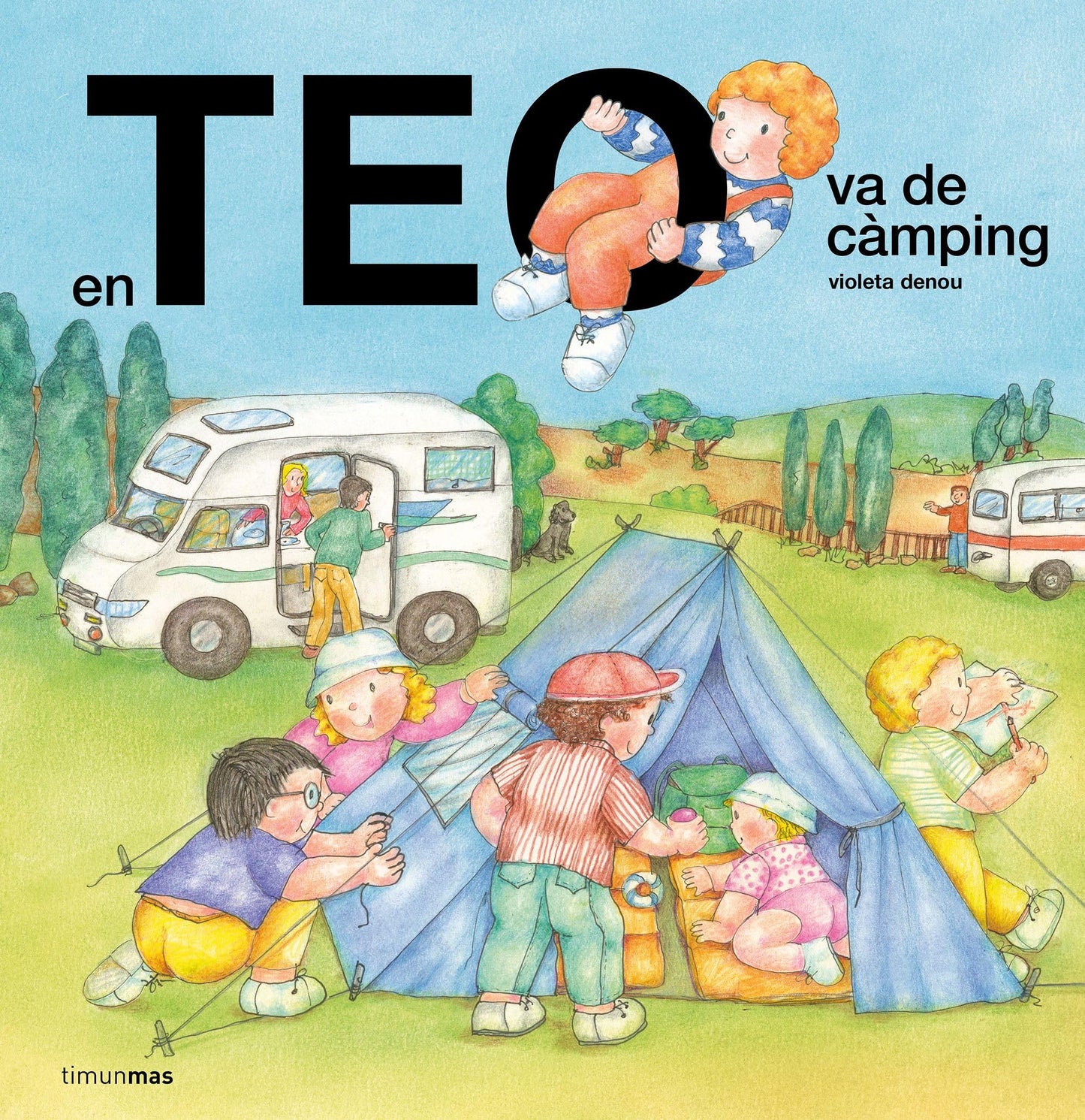 Libro: En Teo va de càmping