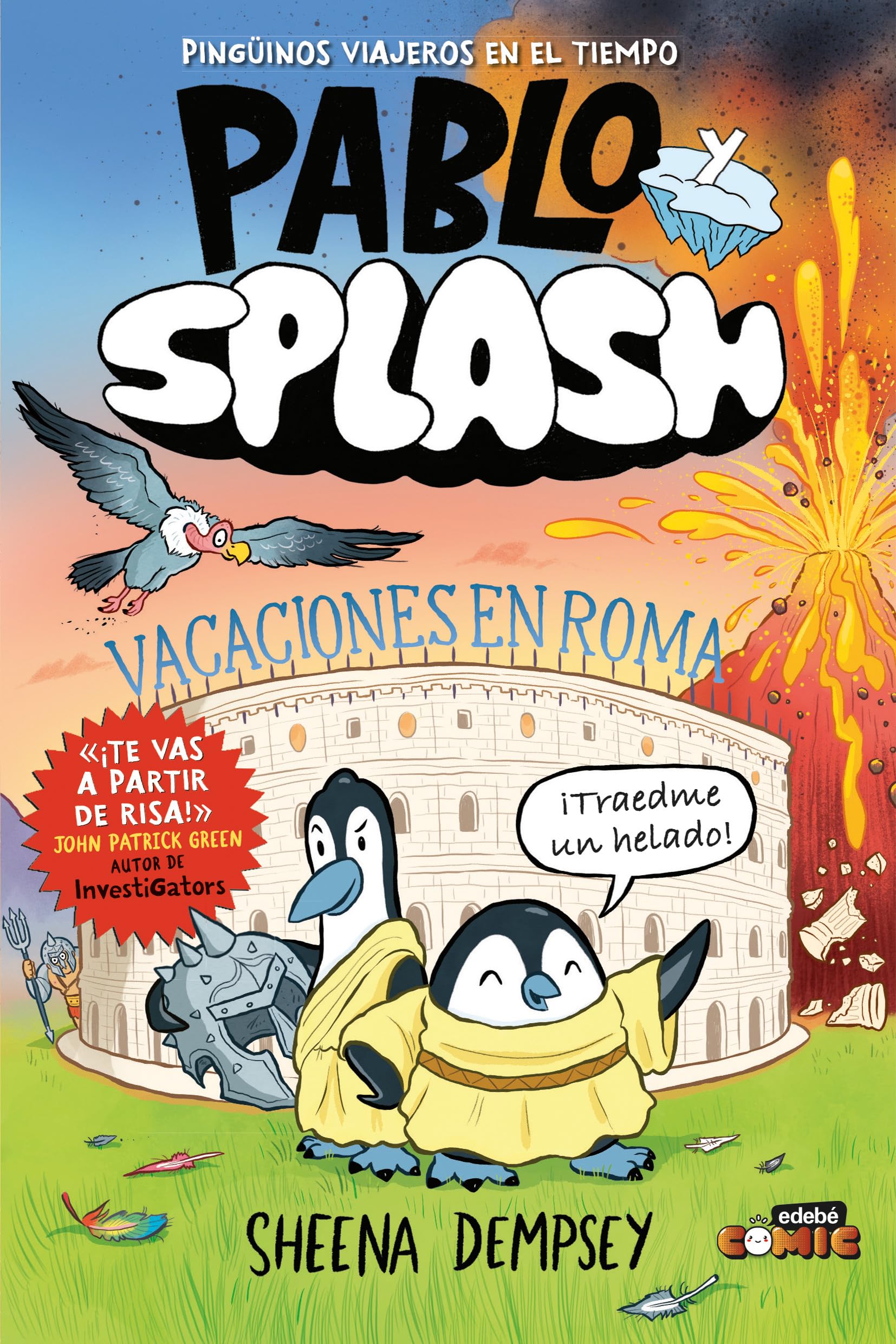 Libro: PABLO Y SPLASH. VACACIONES EN ROMA: 3 (CÓMIC. PABLO Y SPLASH)