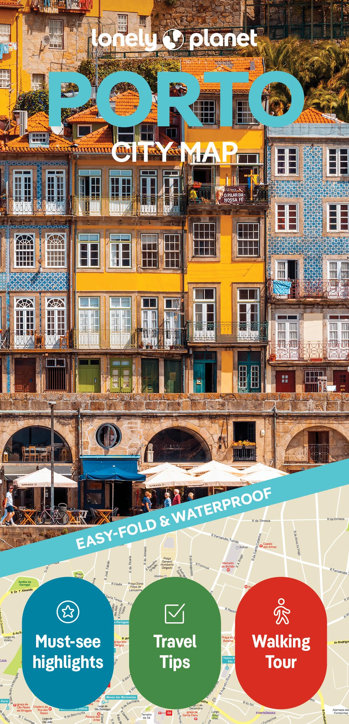 Libro: Lonely Planet Porto City Map: Durable, Waterproof, Easy-Fold Planning Map with Attractions & Walking Tours (Compact City Planning Maps)