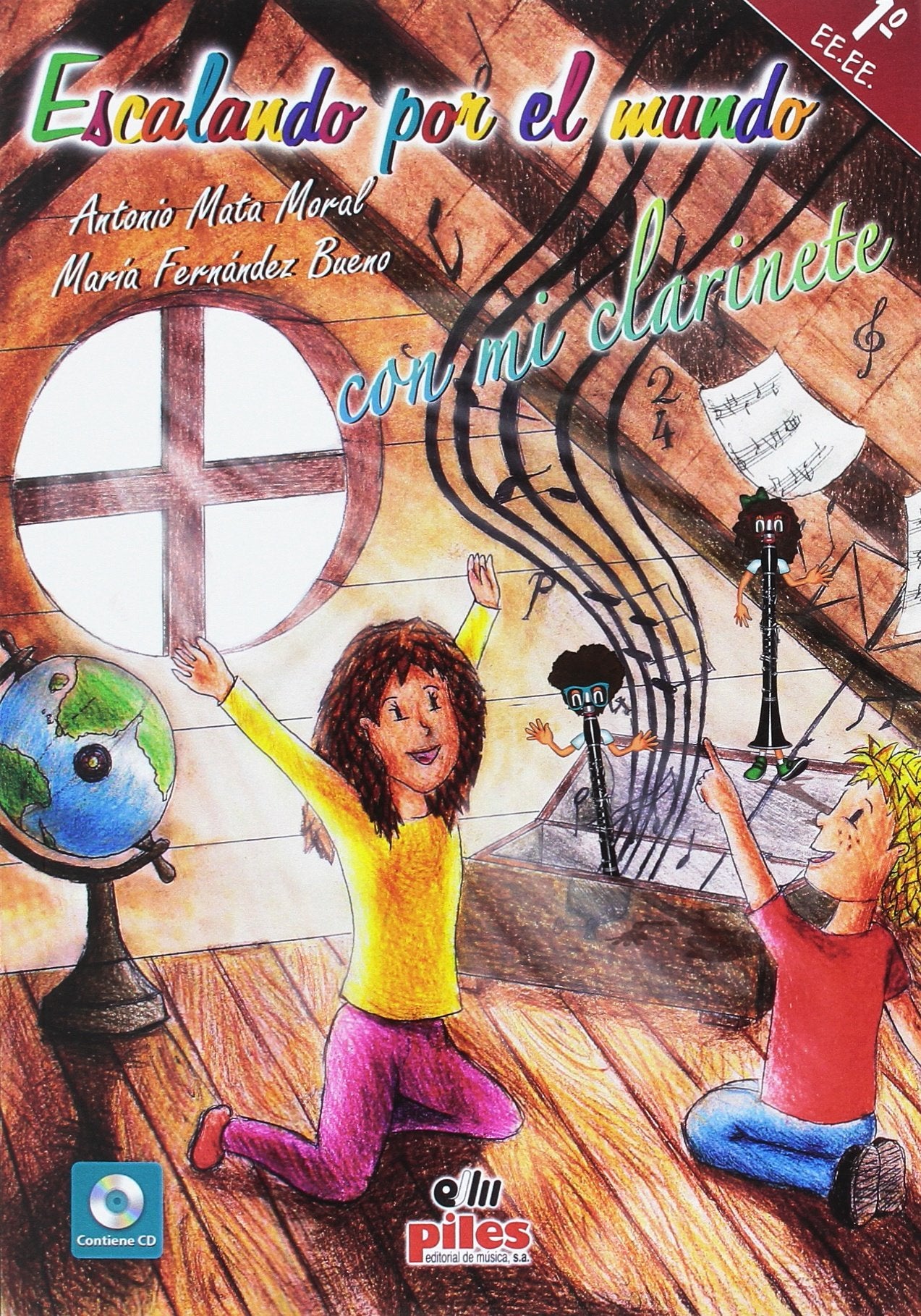Libro: Escalando por el mundo con mi clarinete 1º EE.EE.