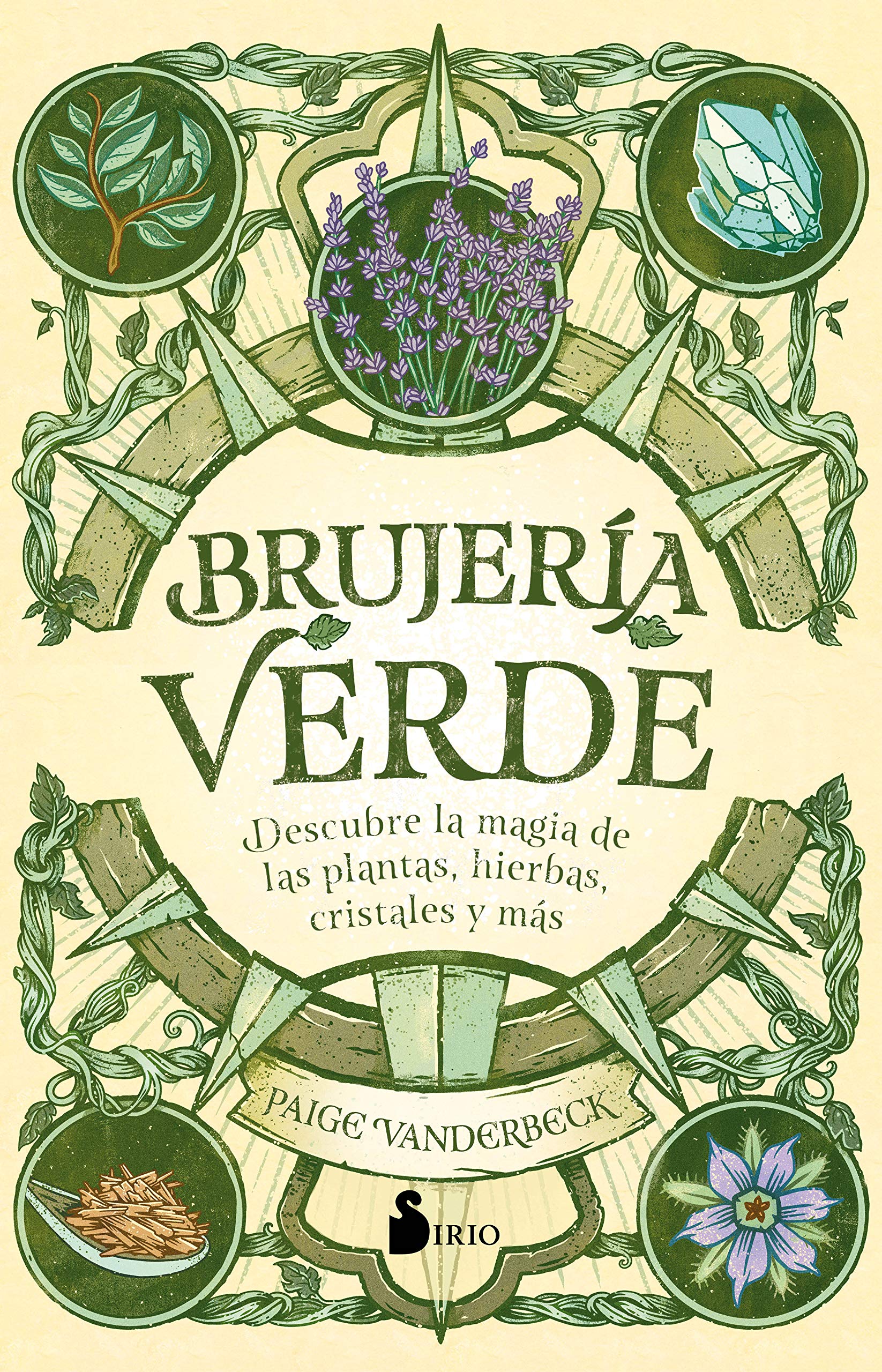 Libro: Brujería verde: Descubre la magia de las plantas, hierbas, cristales y más (Spanish Edition)