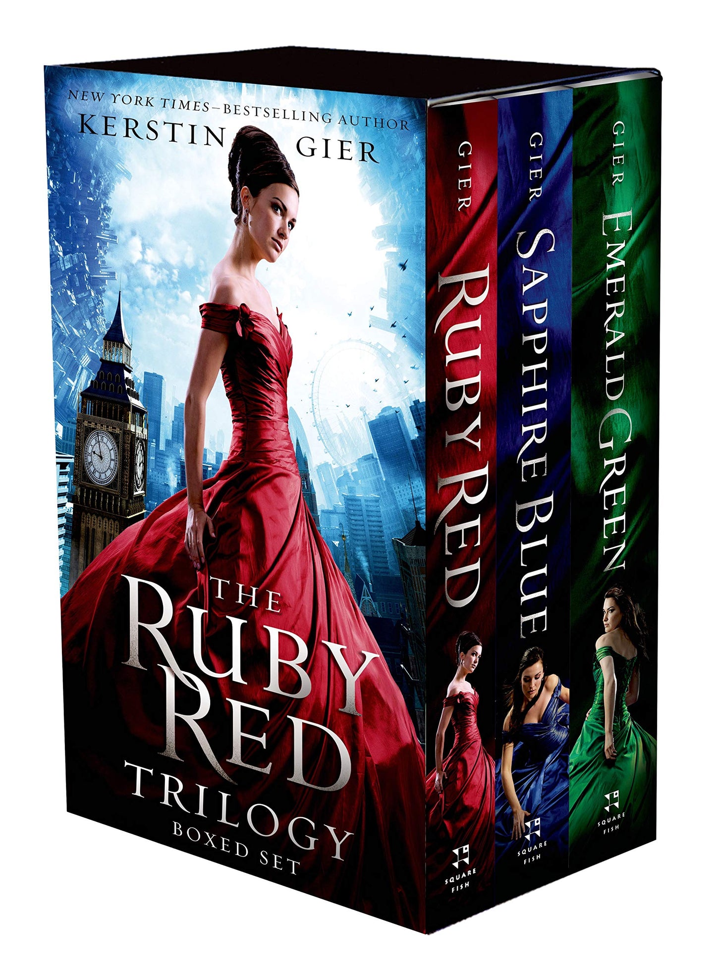 Libro: The Ruby Red Trilogy Boxed Set: Ruby Red, Sapphire Blue, Emerald Green