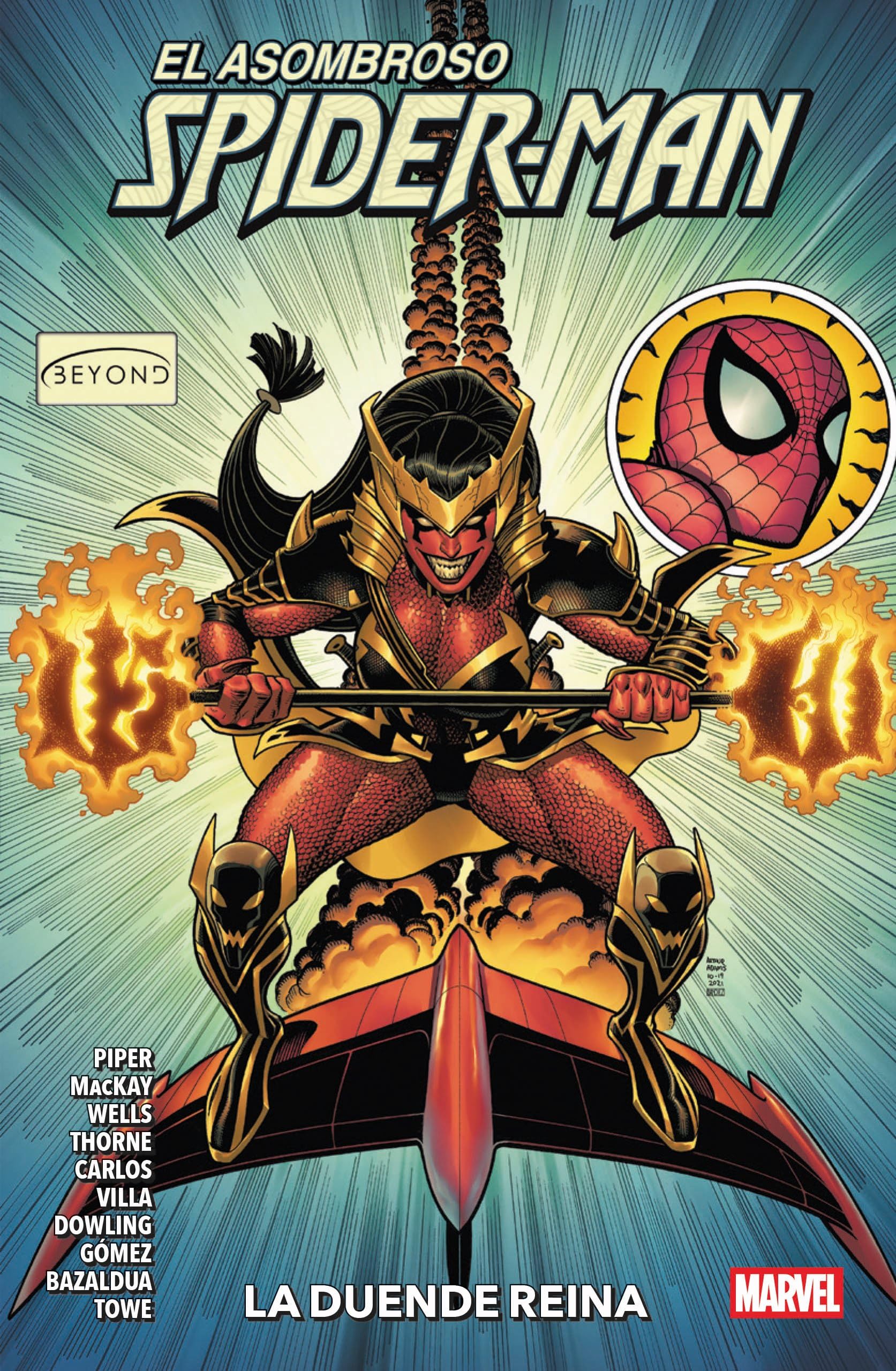 Libro: Marvel premiere el asombroso spiderman beyond 3. la duende reina