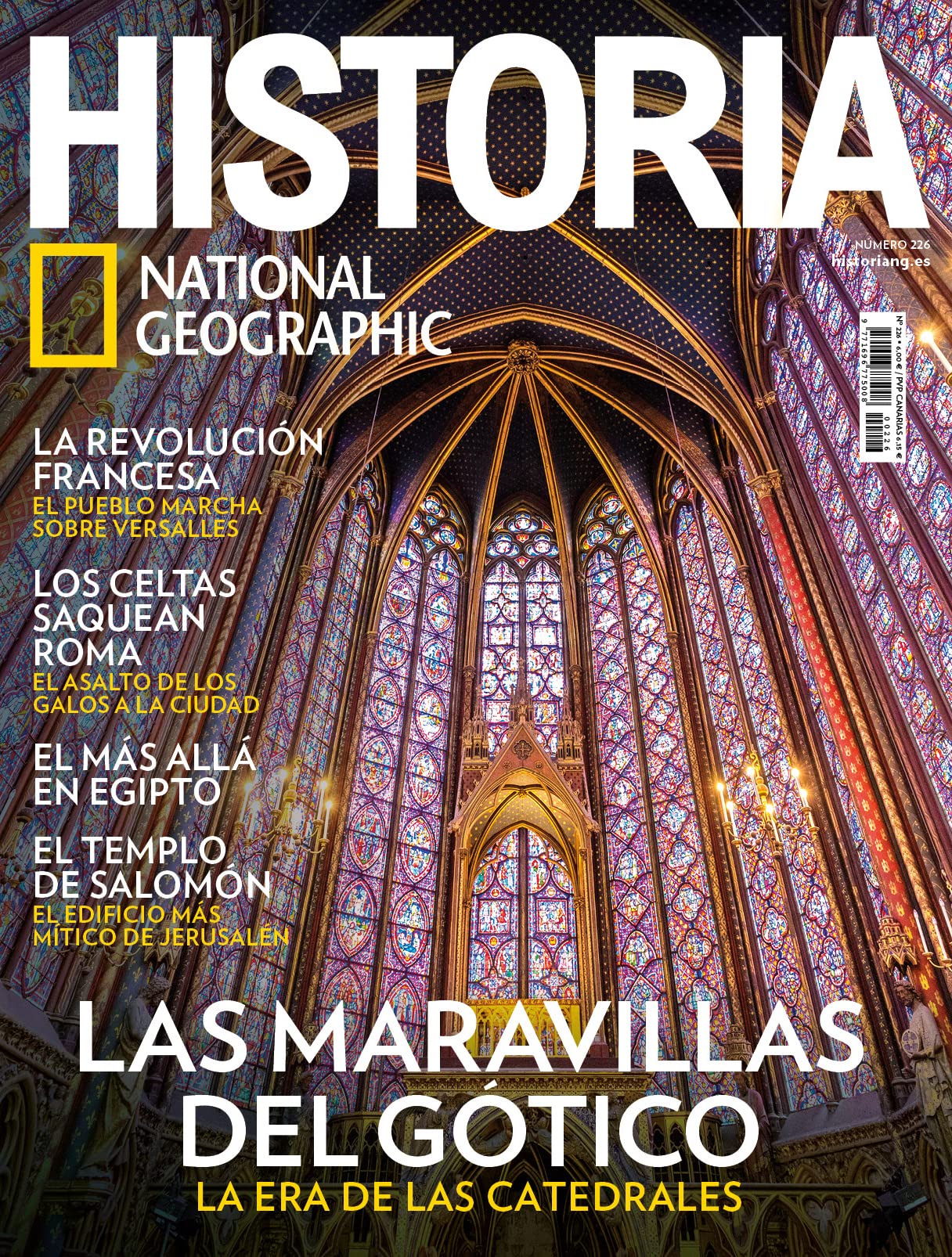 Libro: Revista Historia National Geographic # 226 | Las maravillas del Gótico