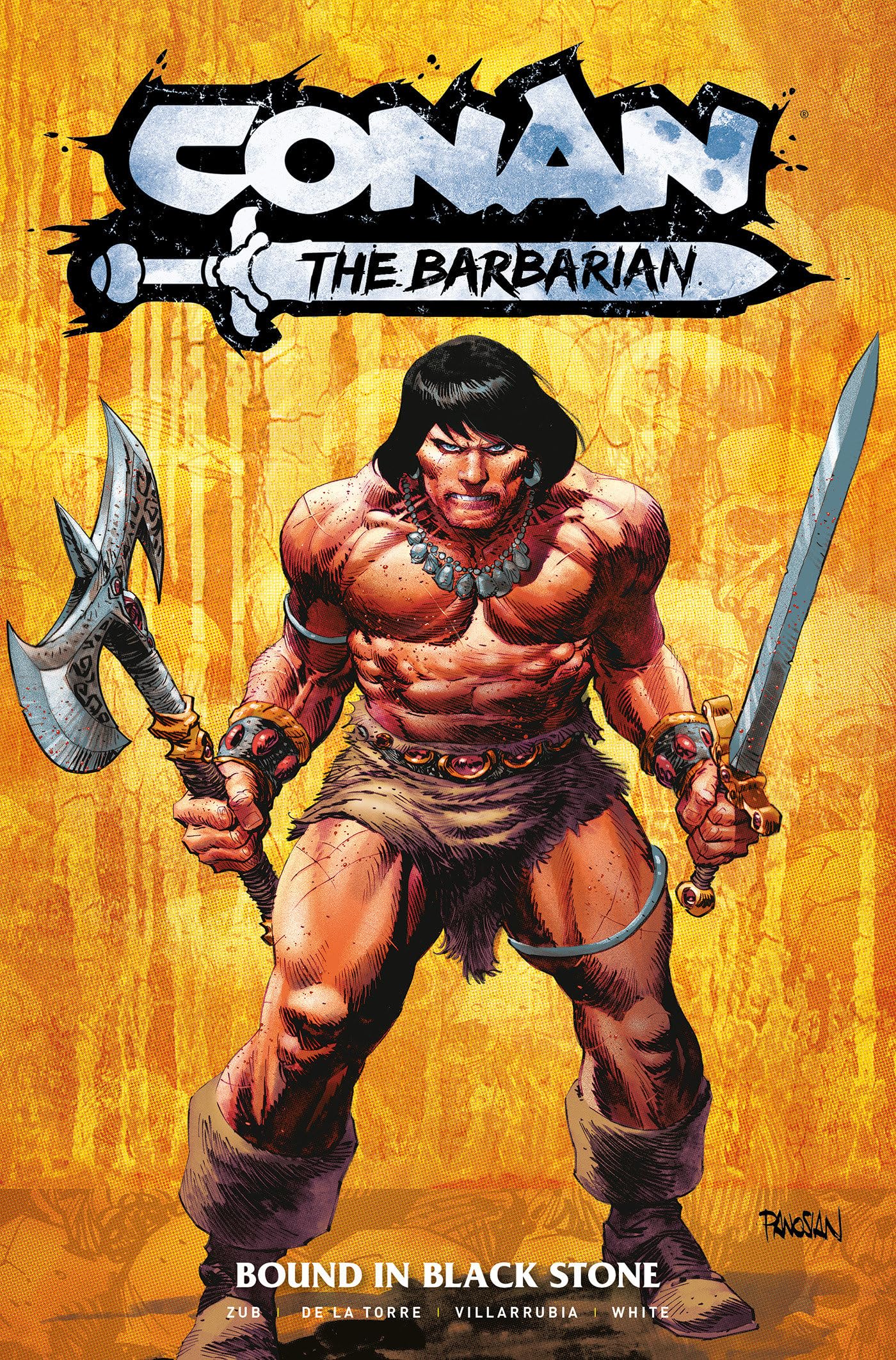Libro: Conan the Barbarian: Bound In Black Stone Vol.1