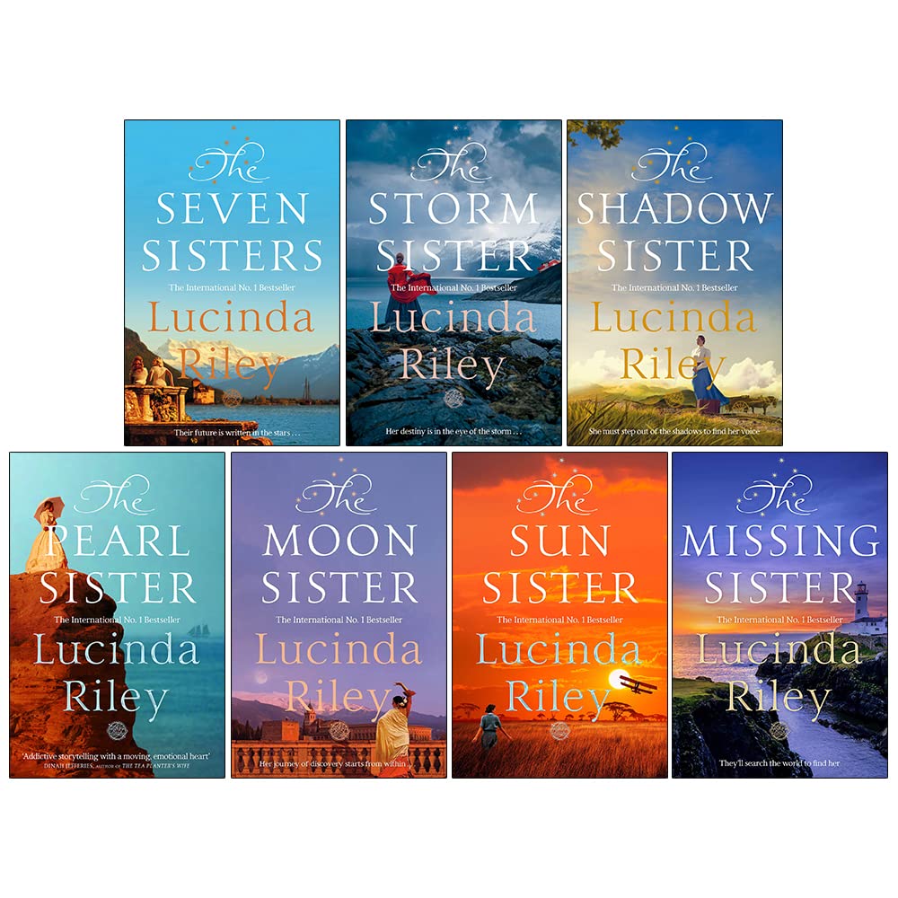 Libro: The Seven Sisters Series 7 Books Collection Set By Lucinda Riley (The Seven Sisters, The Storm Sister, The Shadow Sister, The Pearl Sister, The Moon Sister, The Sun Sister, The Missing Sister)