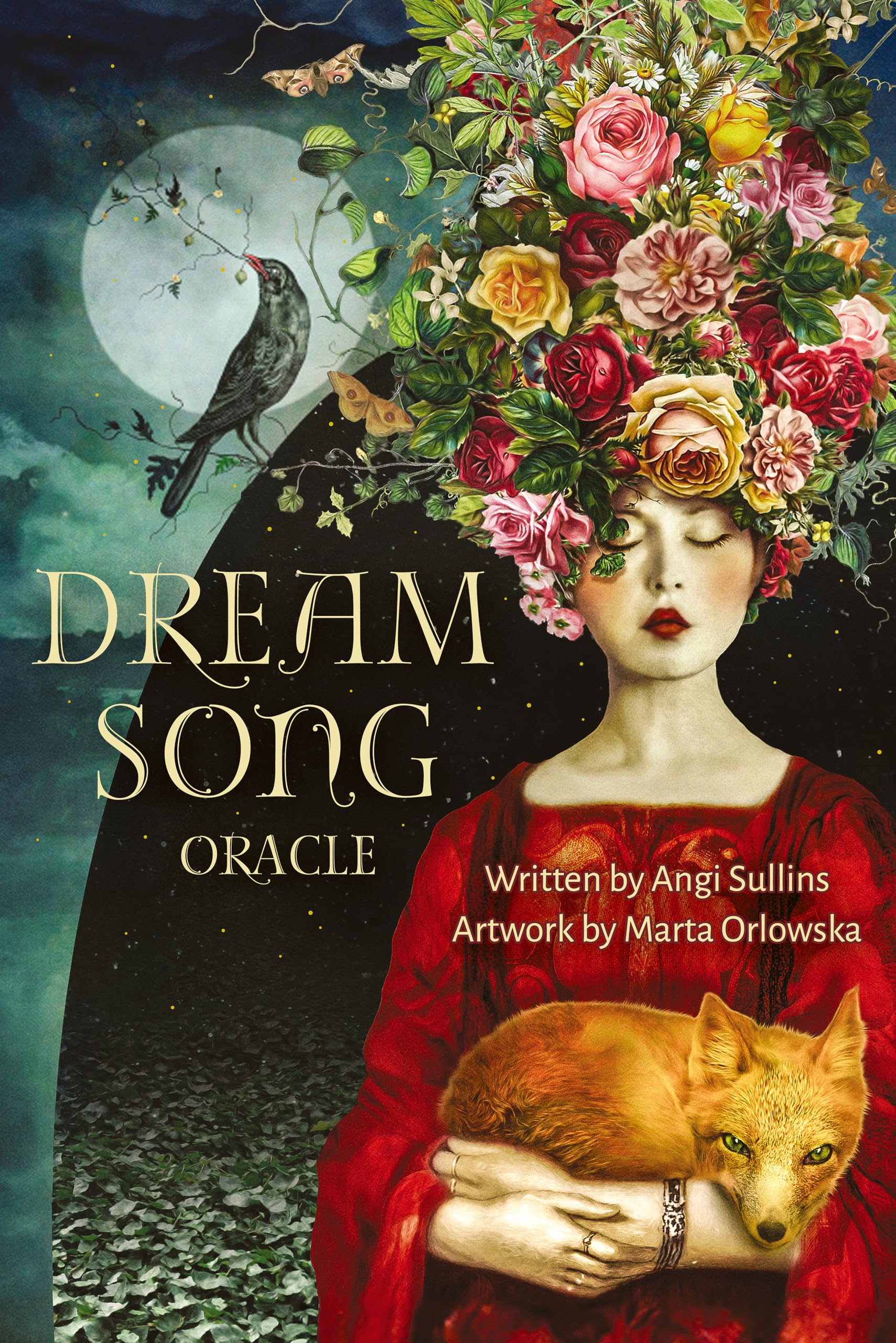 Libro: Dream Song Oracle: Deluxe 45-Card Gilt-Edged Oracle Deck with 104-Page Full-Color Illustrated Guidebook – Develop Intuition, Explore Inner Magic, Discover Feminine Wisdom
