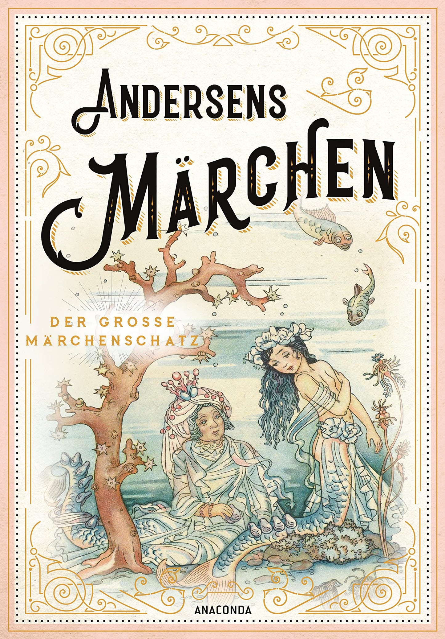 Libro: Andersens Märchen: Schmuckausgabe mit Goldprägung