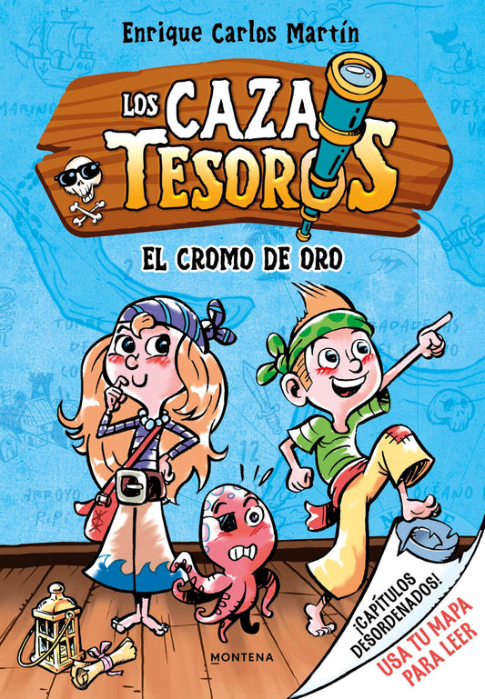 Cazatesoros 1 - El cromo de oro (Montena)