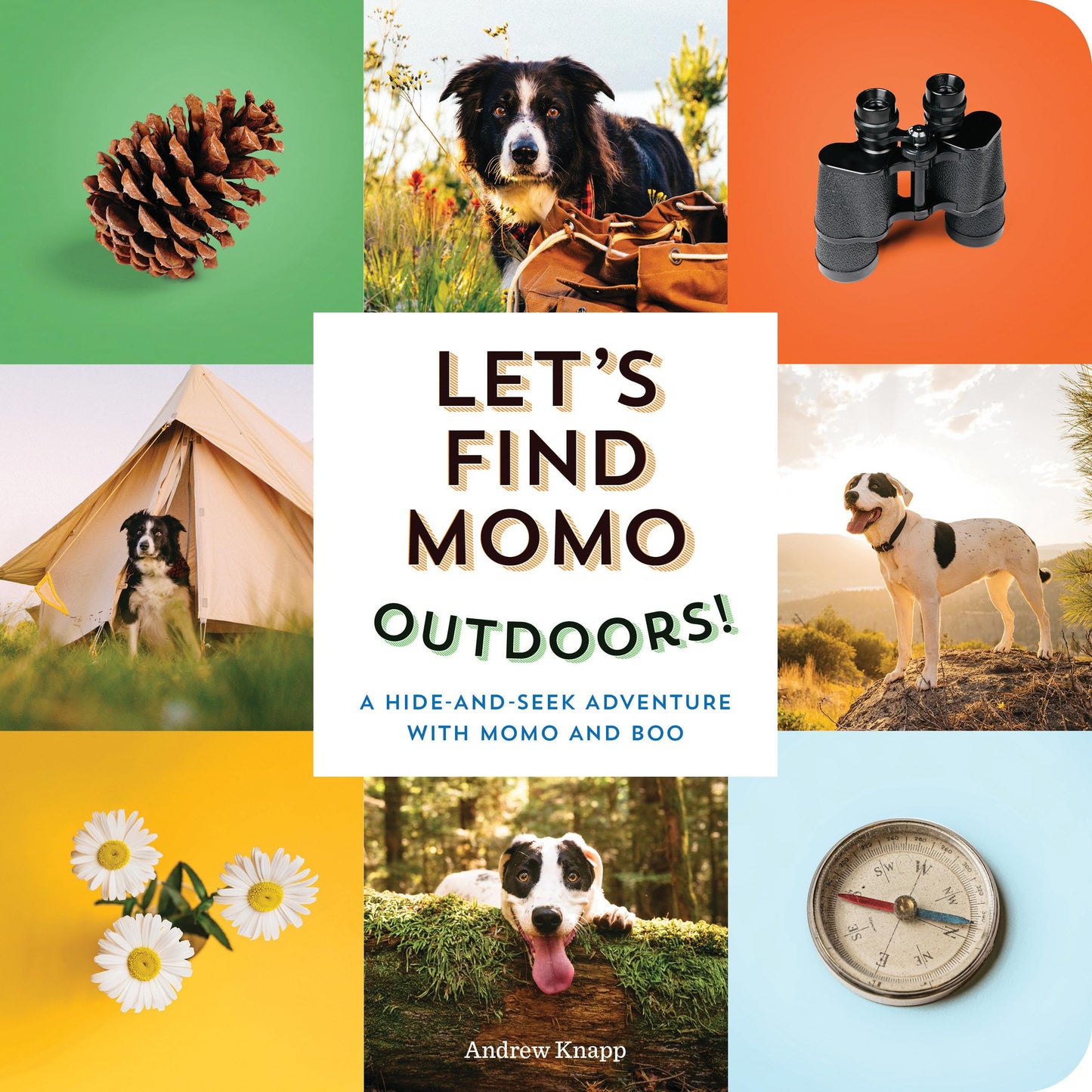 Libro: Let's Find Momo Outdoors!: A Hide-and-Seek Adventure with Momo and Boo