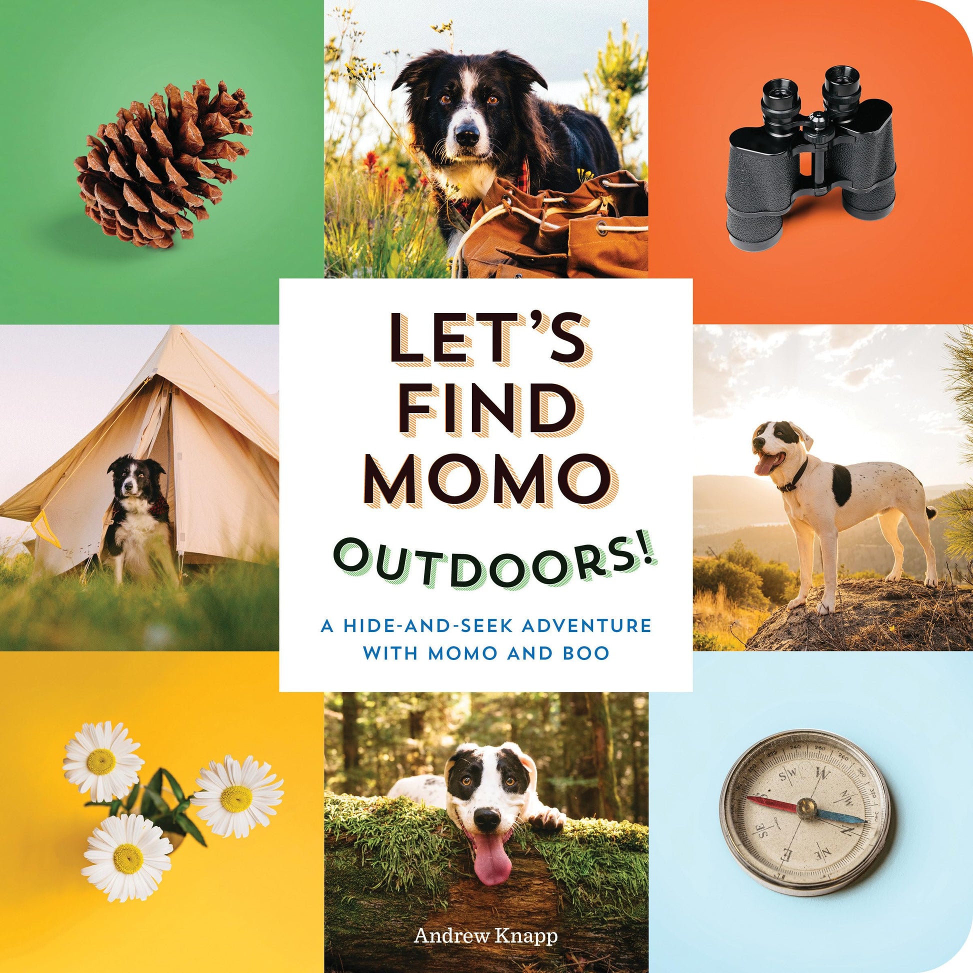Libro: Let's Find Momo Outdoors!: A Hide-and-Seek Adventure with Momo and Boo