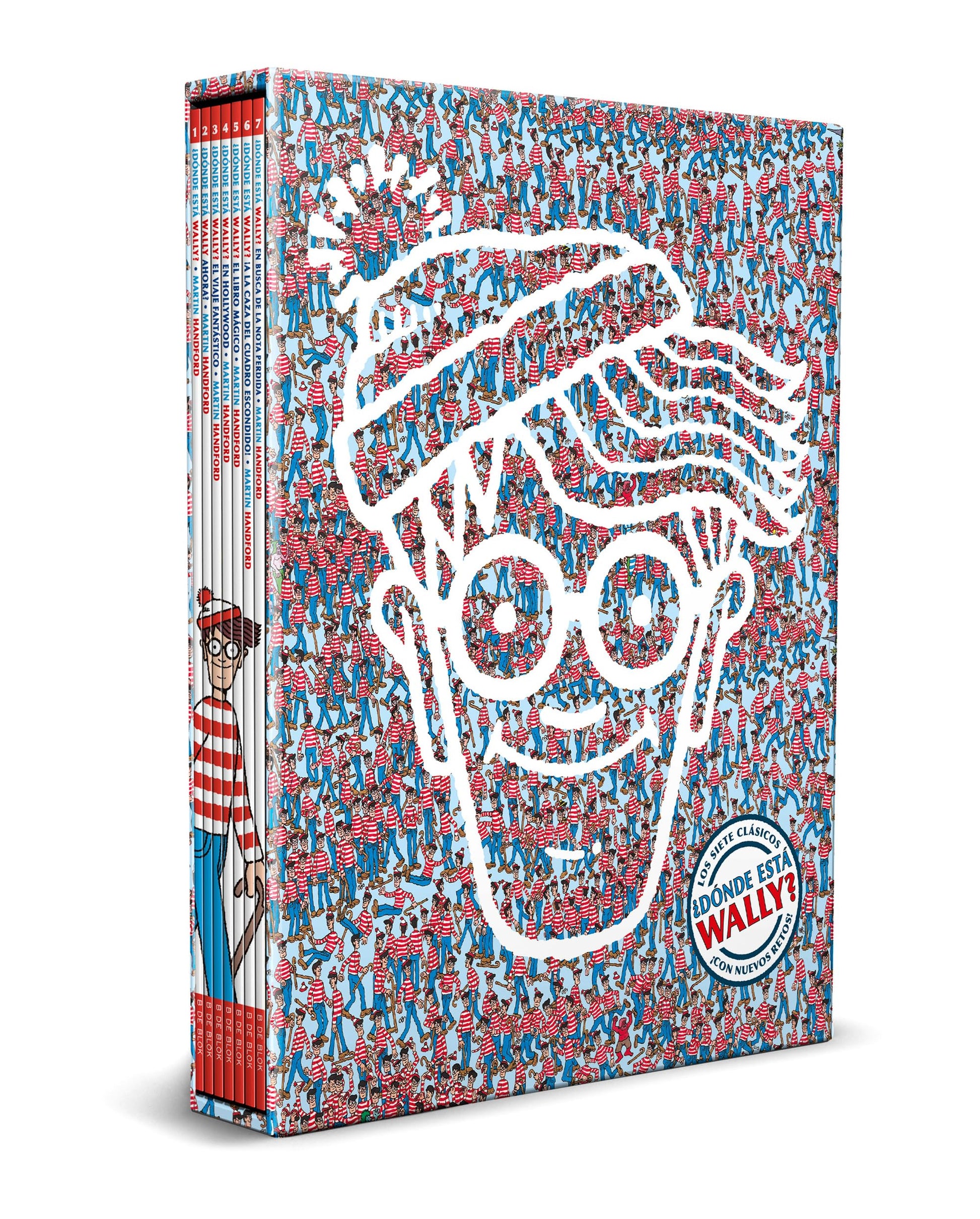 ¿Dónde está Wally? - Los siete clásicos en un estuche único: ¡Con nuevos desafíos! (Busca y encuentra)