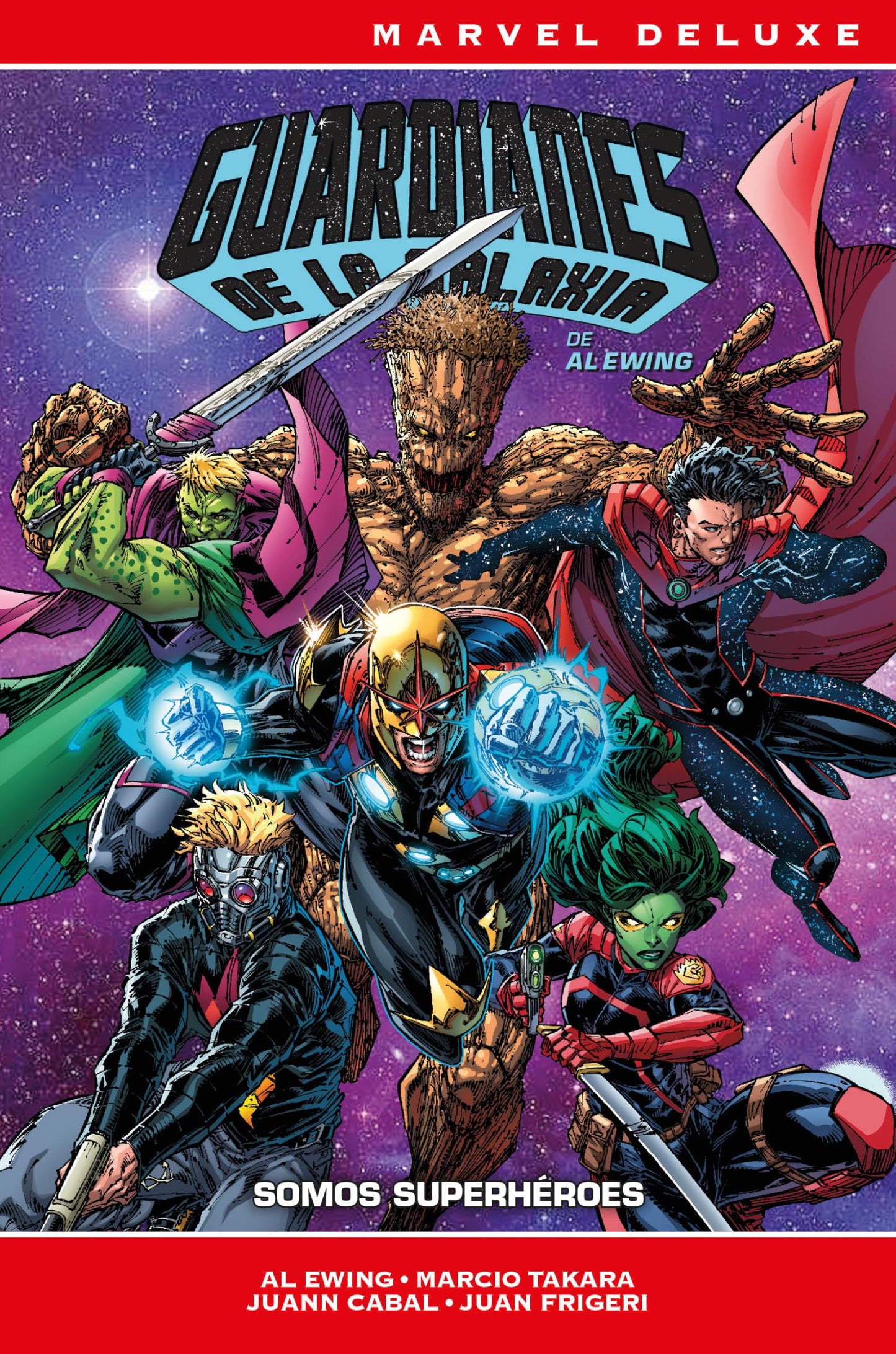 Libro: Marvel deluxe guardianes de la galaxia de al ewing 2. somos superhéroes