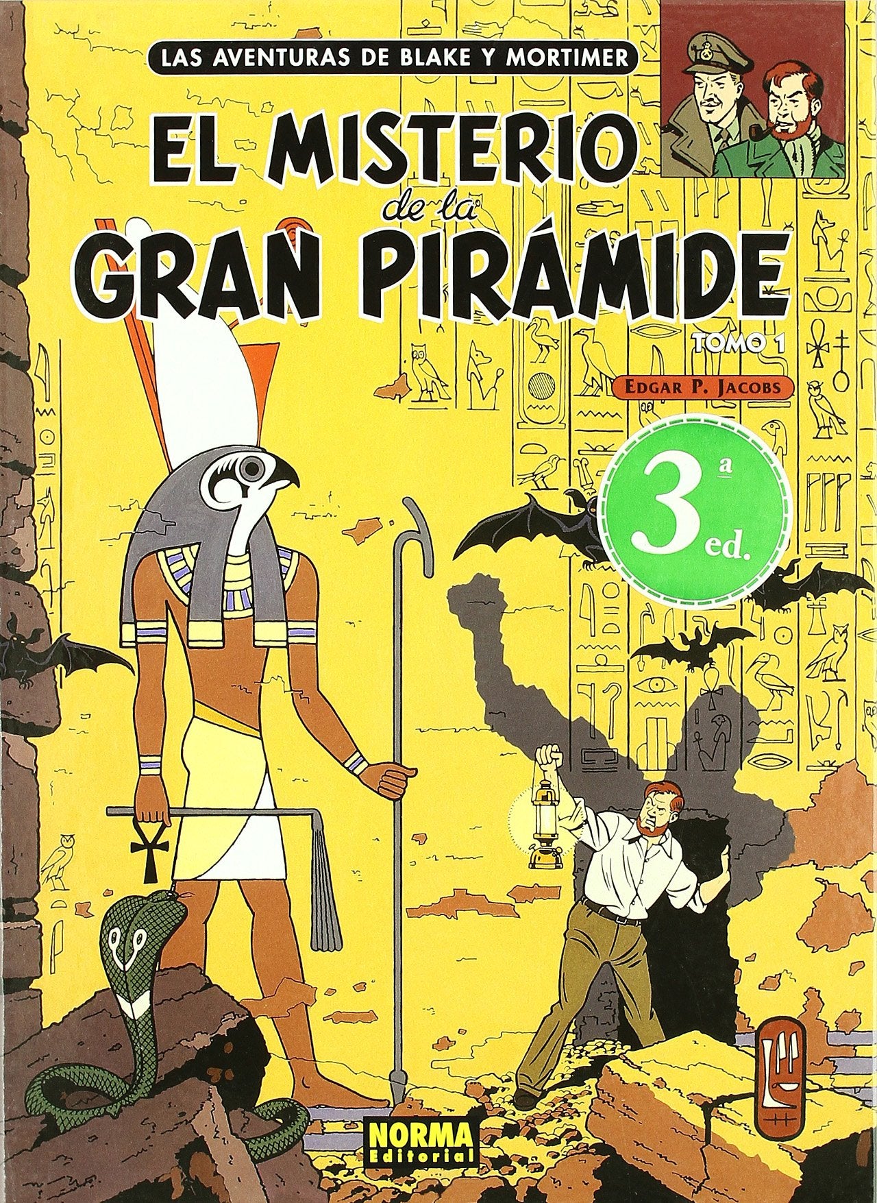Libro: BLAKE Y MORTIMER 01. EL MISTERIO DE LA GRAN PIRÁMIDE.