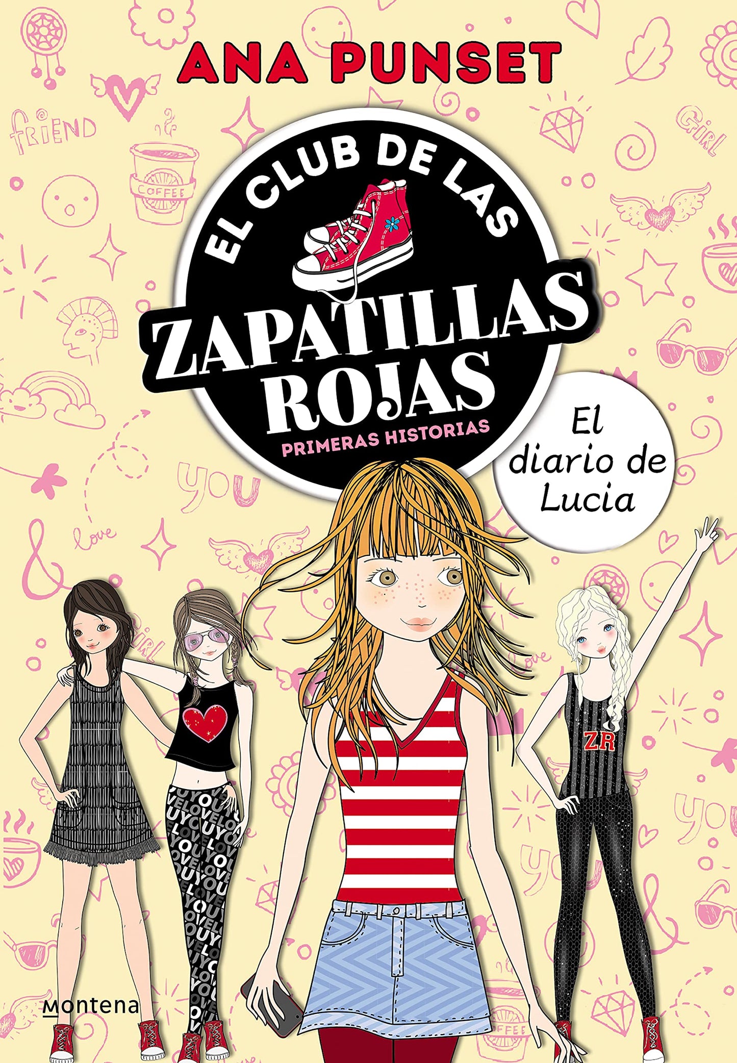 Libro: El Club de las Zapatillas Rojas - El diario de Lucía (Jóvenes lectores)