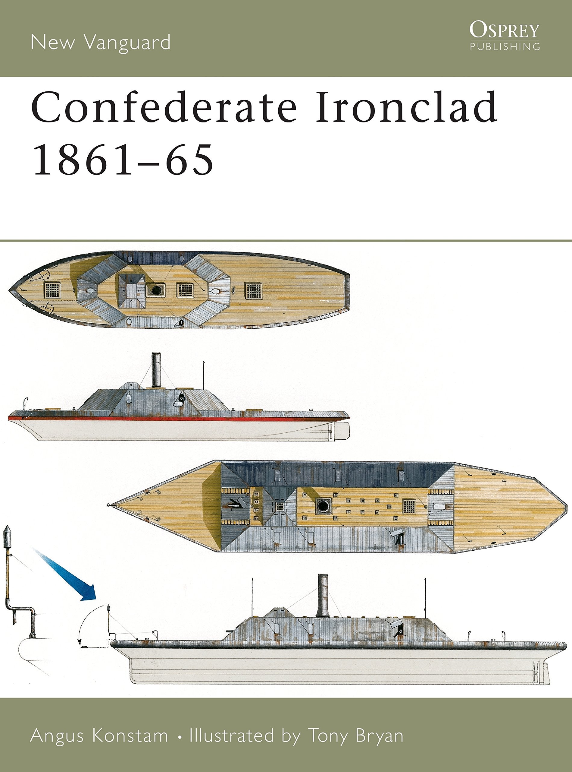 Libro: Confederate Ironclad 1861–65 (New Vanguard, 41)