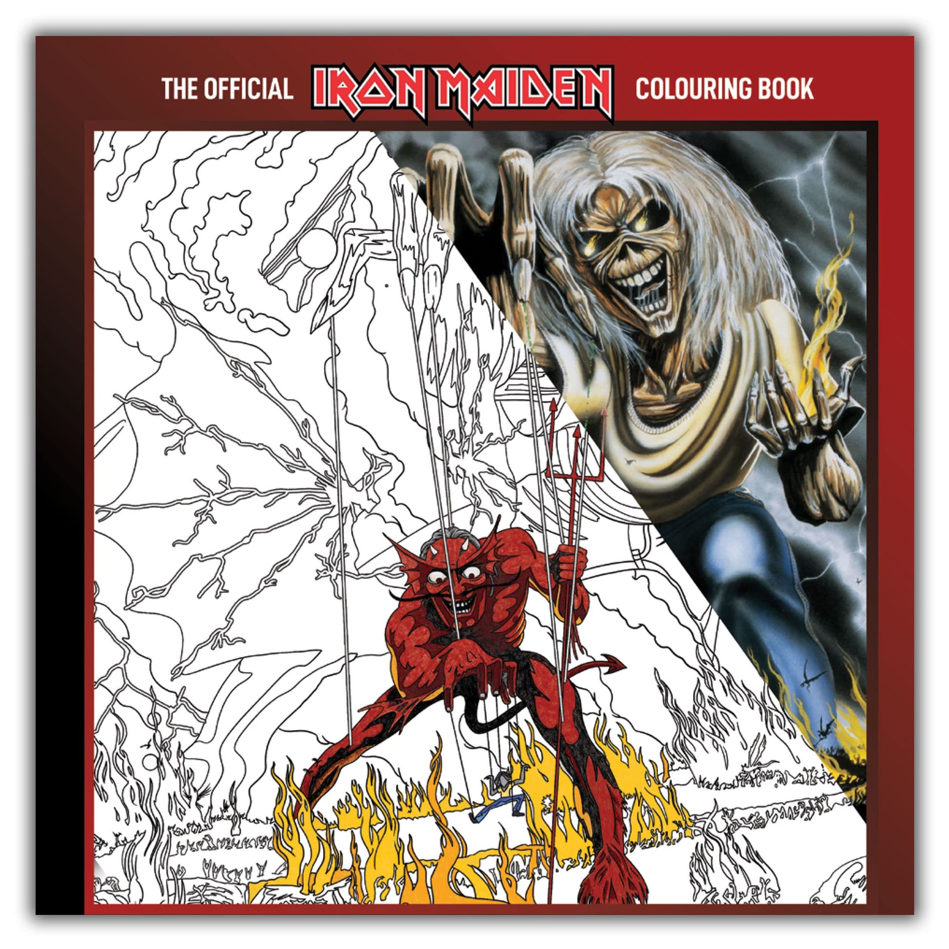 Libro: The Official Iron Maiden Colouring Book