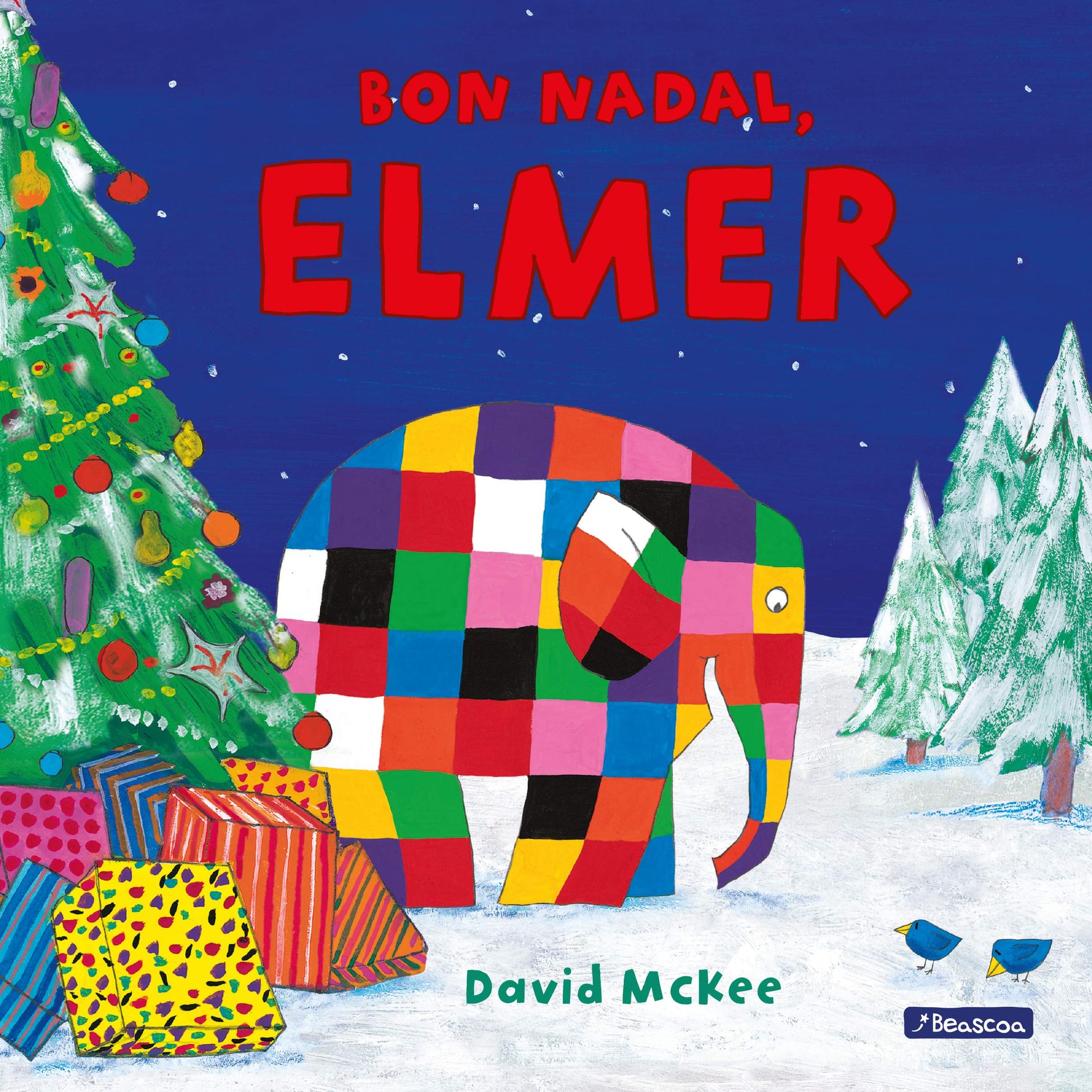 Libro: L'Elmer. Un conte - Bon Nadal, Elmer! (Contes infantils)