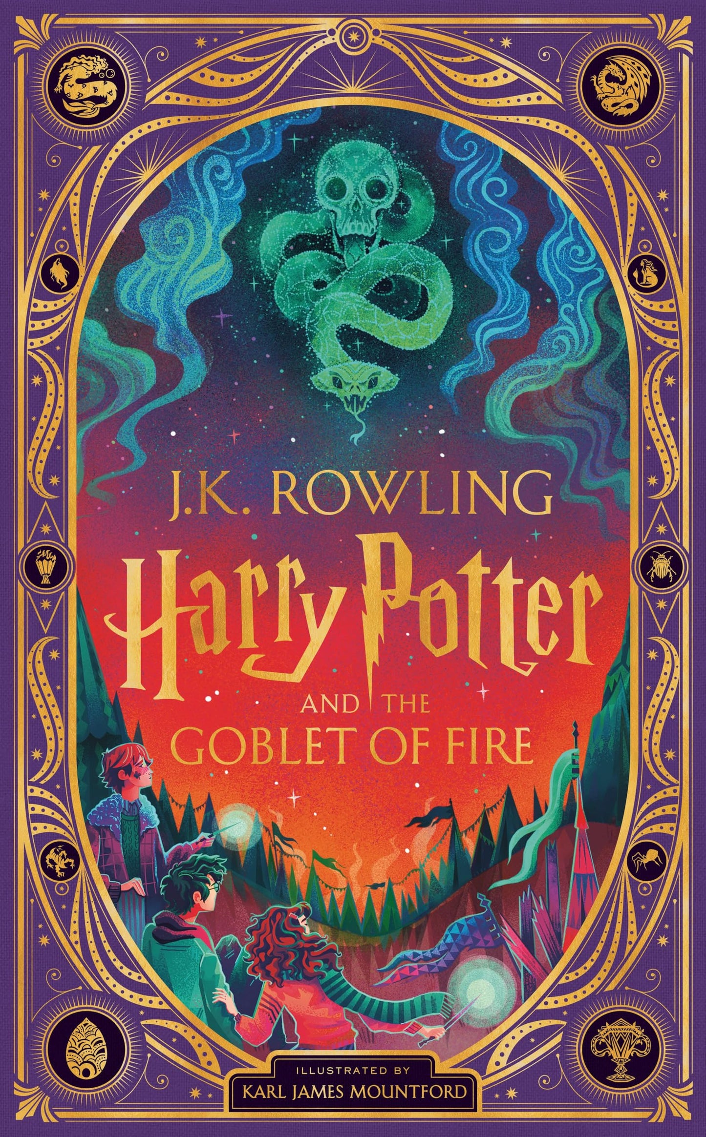 Libro: Harry Potter and the Goblet of Fire: A sumptuously illustrated gift book with magical interactive surprises (Interactive Illustrated Edition)