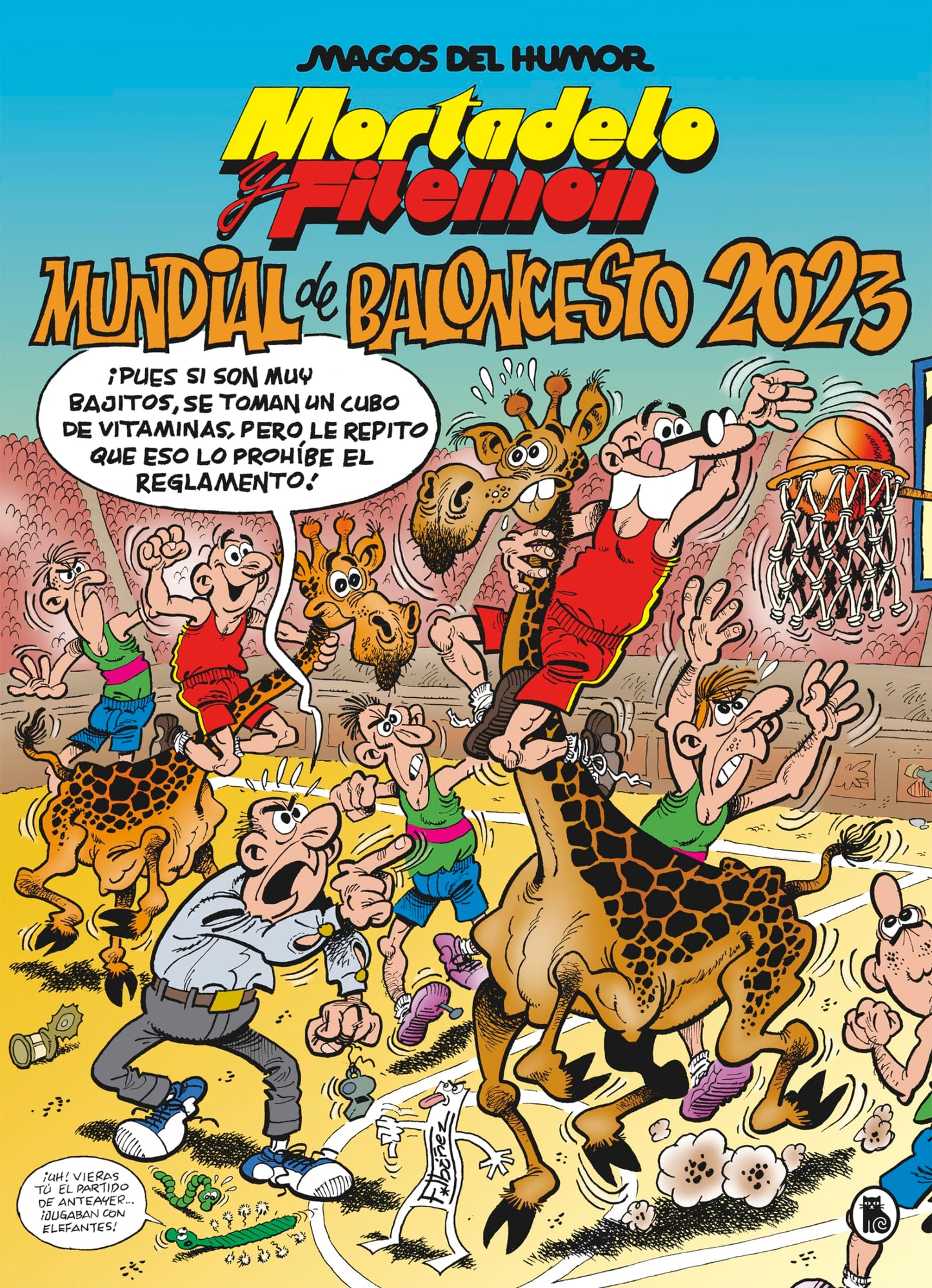 Libro: Mortadelo y Filemón. Mundial de baloncesto 2023 (Magos del Humor 220) (Bruguera Clásica)