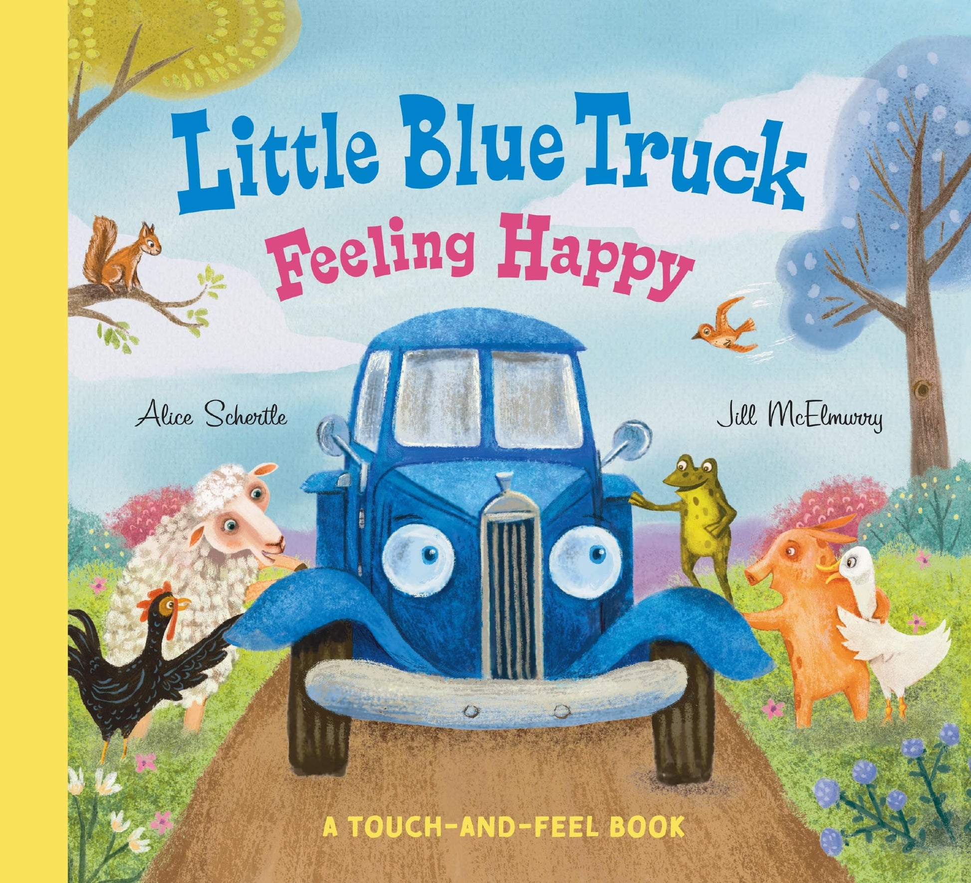 Libro: Little Blue Truck Feeling Happy: A Touch-and-Feel Book: A Touch-and-Feel Book – An NYT Bestselling Sensory Farm Animal Board Book